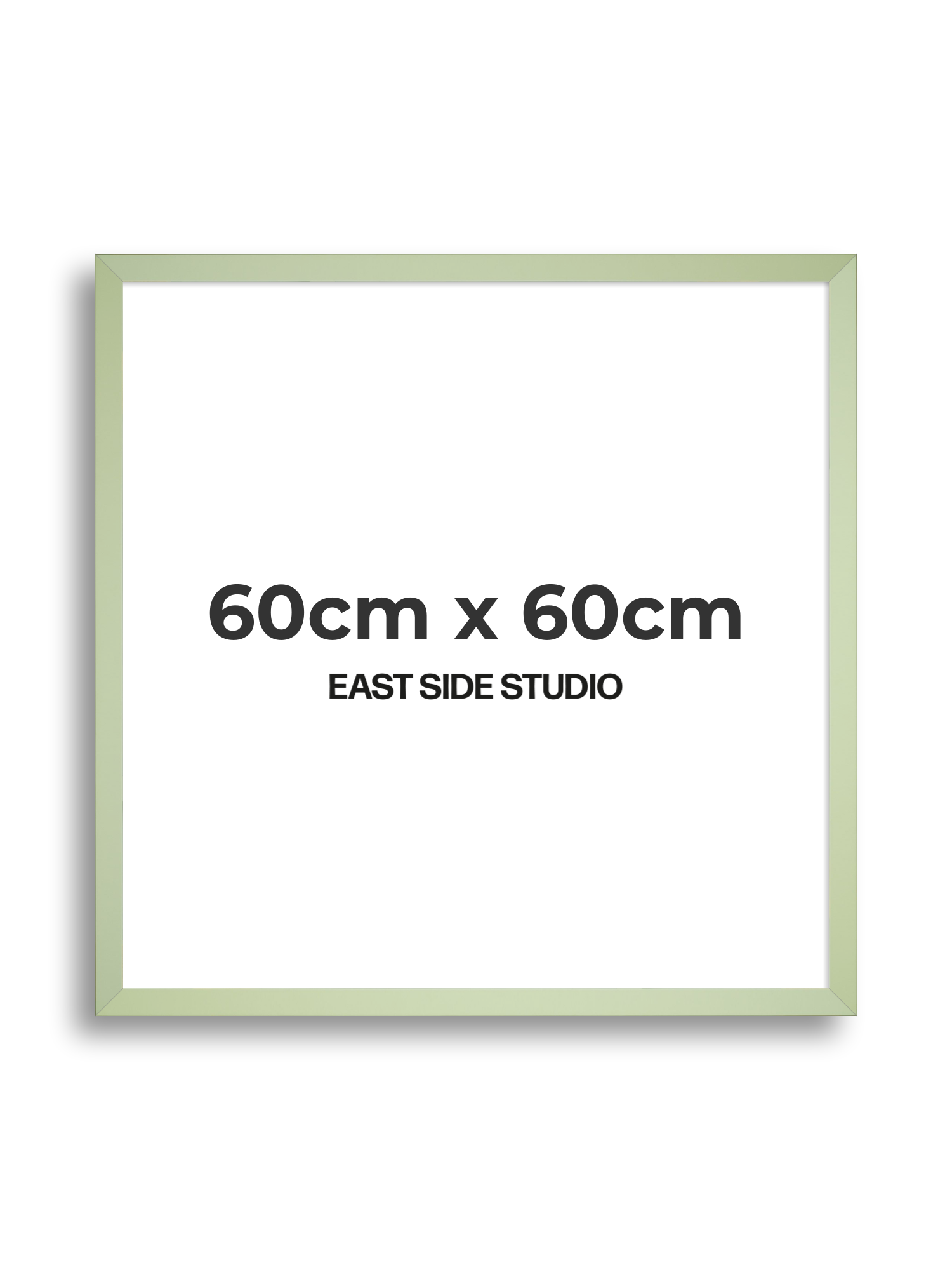 Pistachio Green 60cm x 60cm picture frame