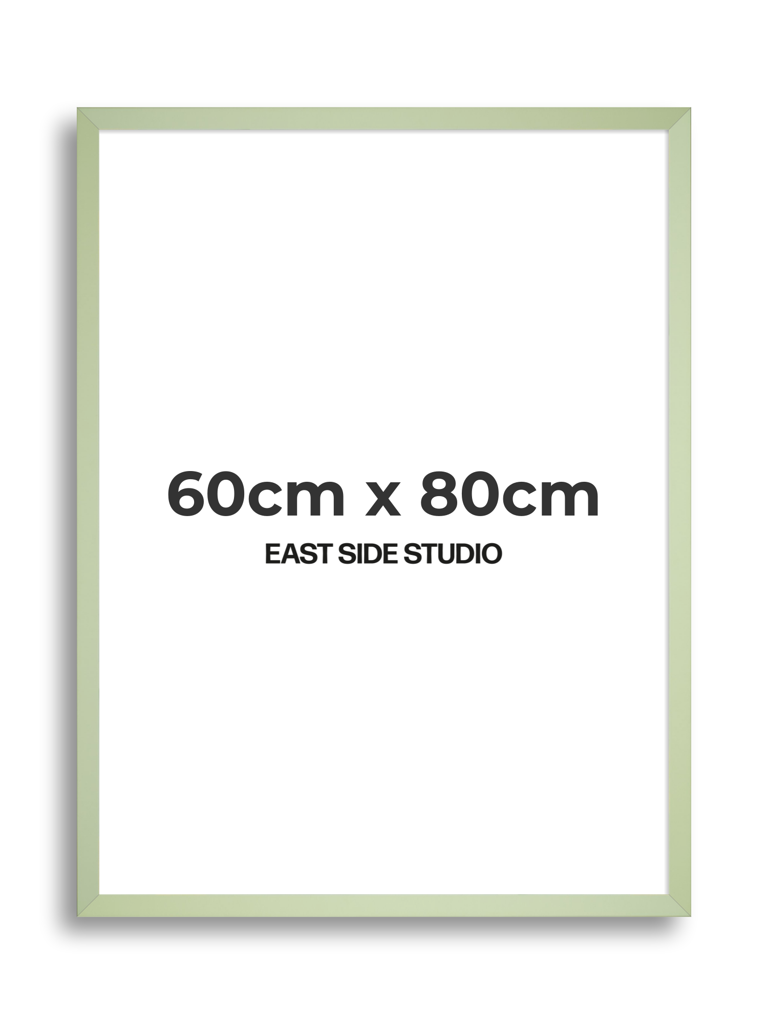 Pistachio Green 60cm x 80cm picture frame