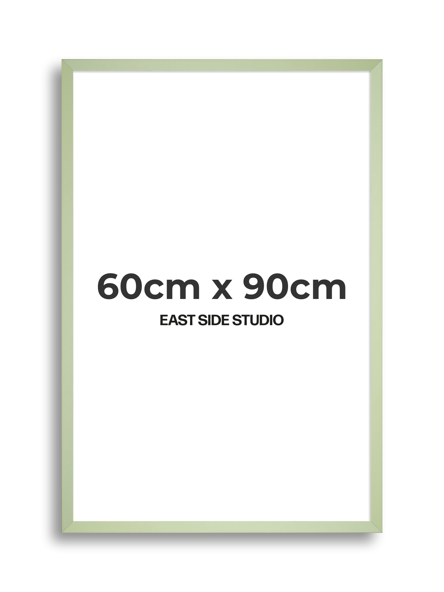 Pistachio Green 60cm x 90cm picture frame