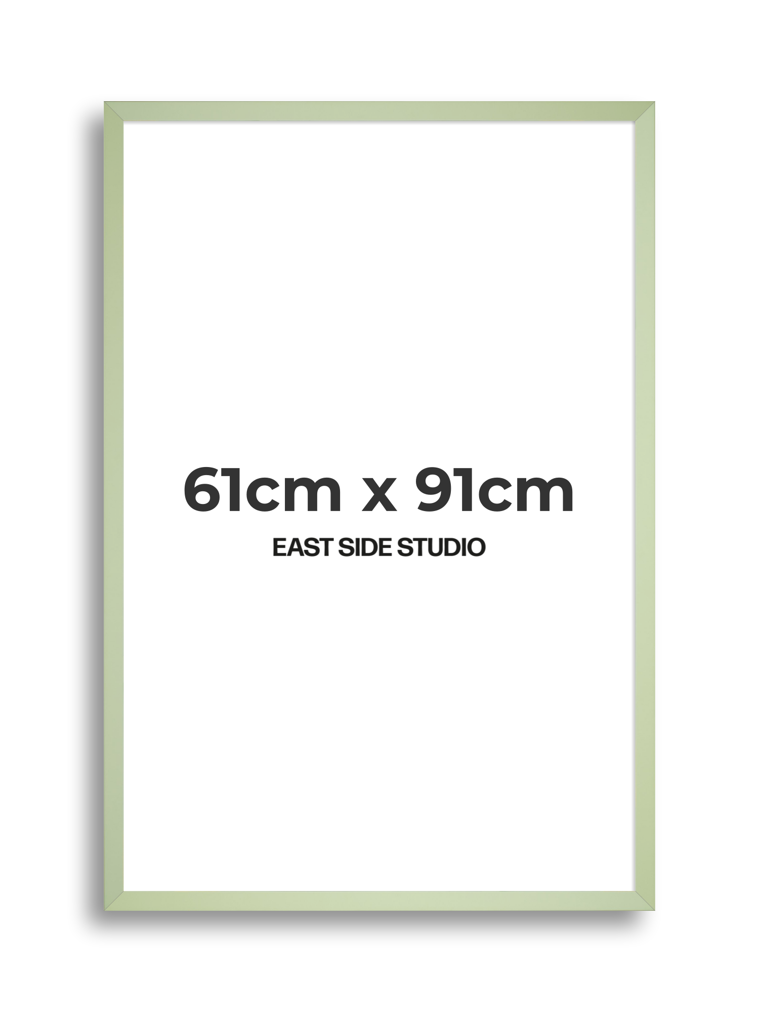 Pistachio Green 61cm x 91cm picture frame