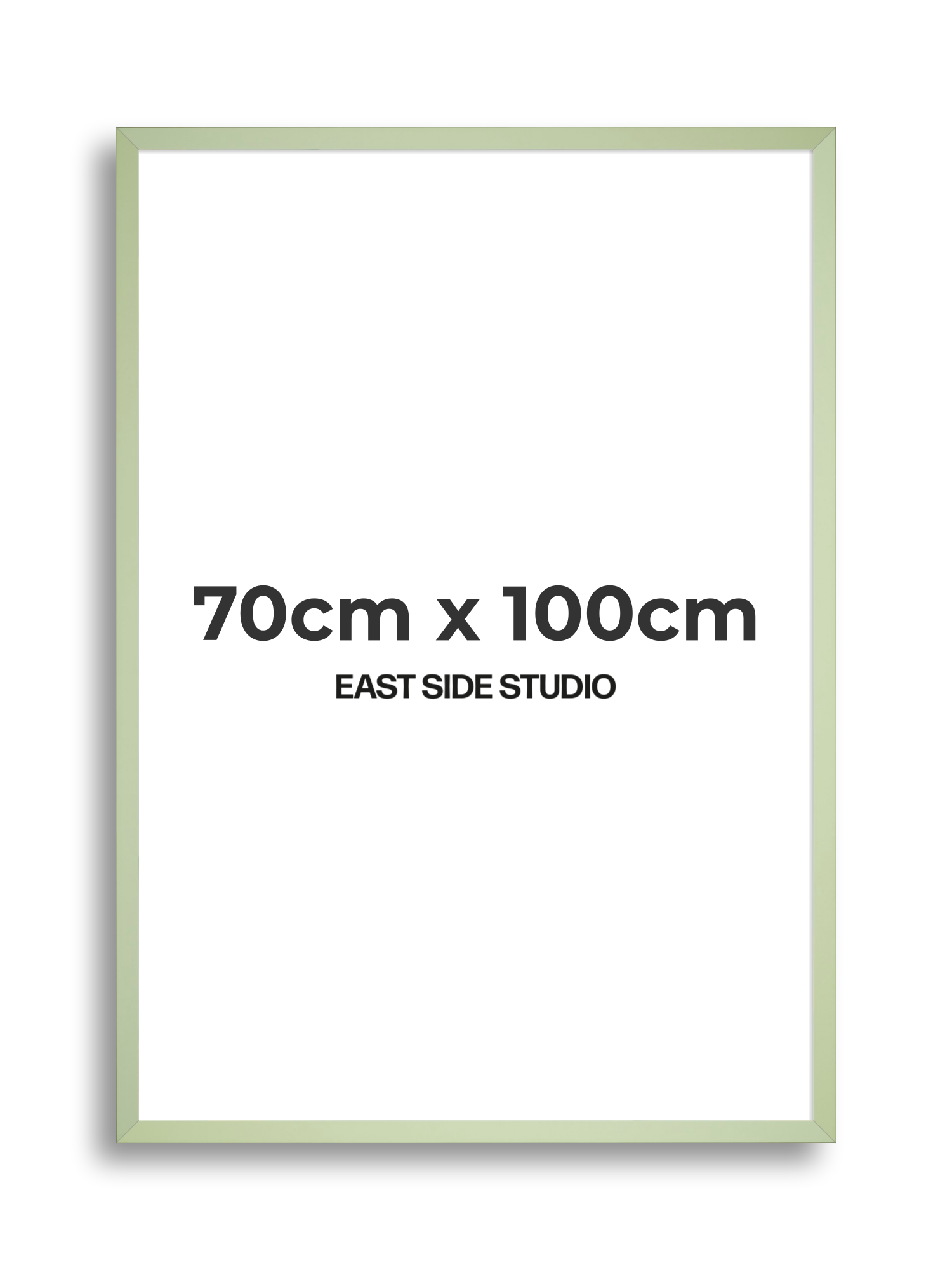Pistachio Green 70cm x 100cm picture frame