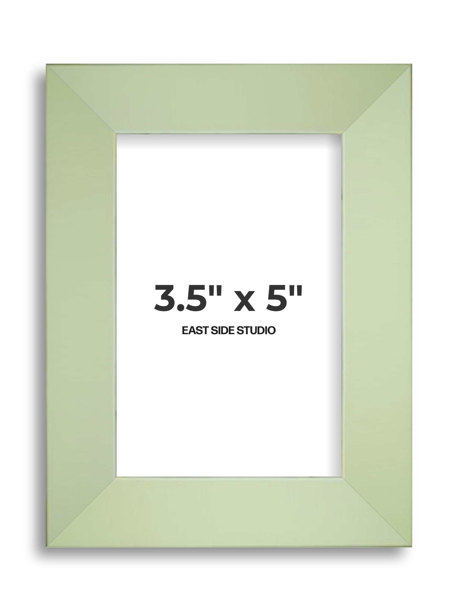 Pistachio Green 3.5" x 5" picture frame