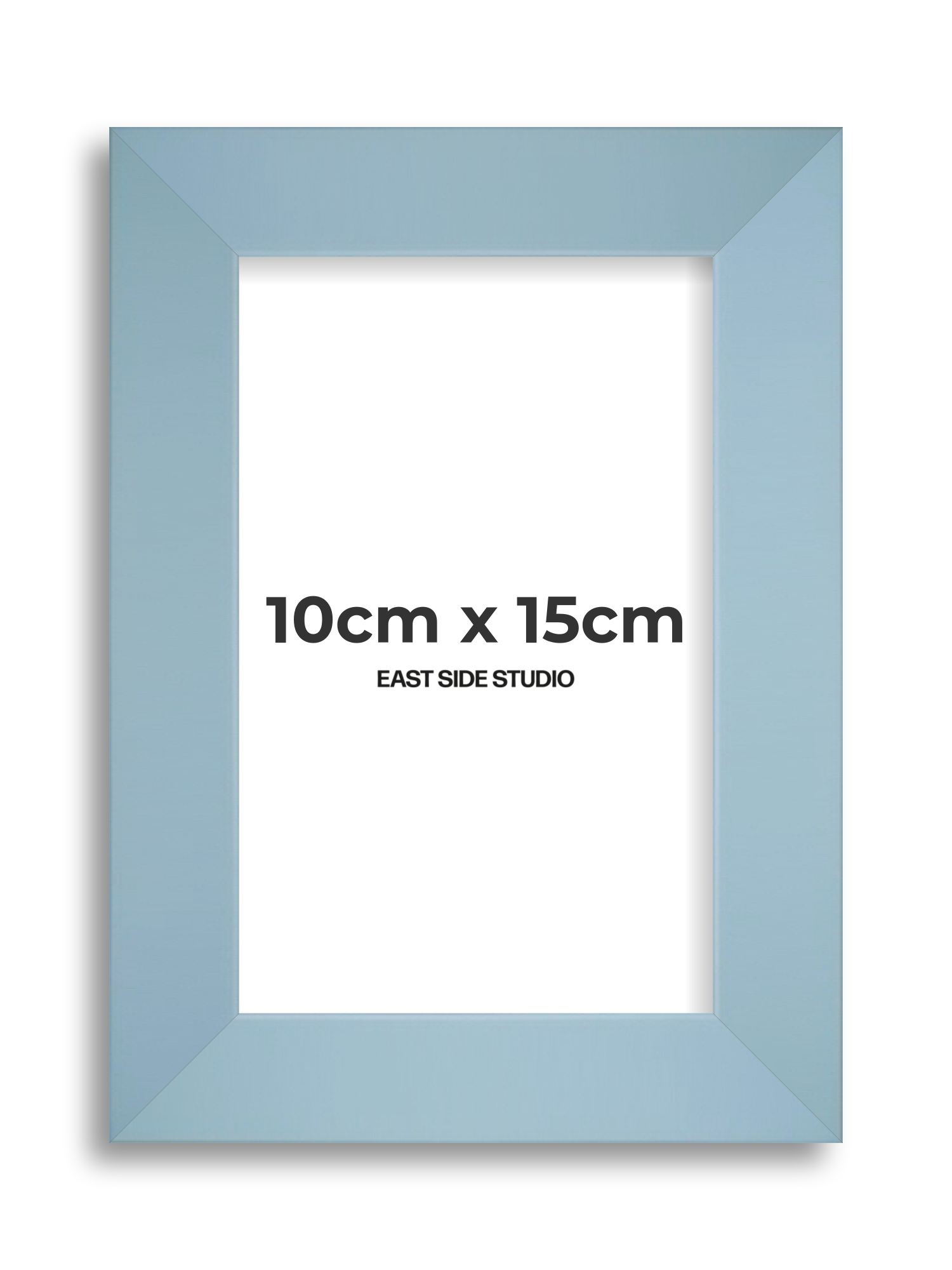 Powder Blue 10cm x 15cm picture frame