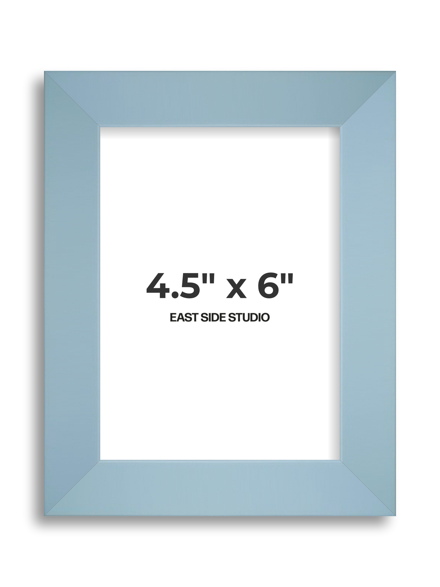 Powder Blue 4.5" x 6" picture frame