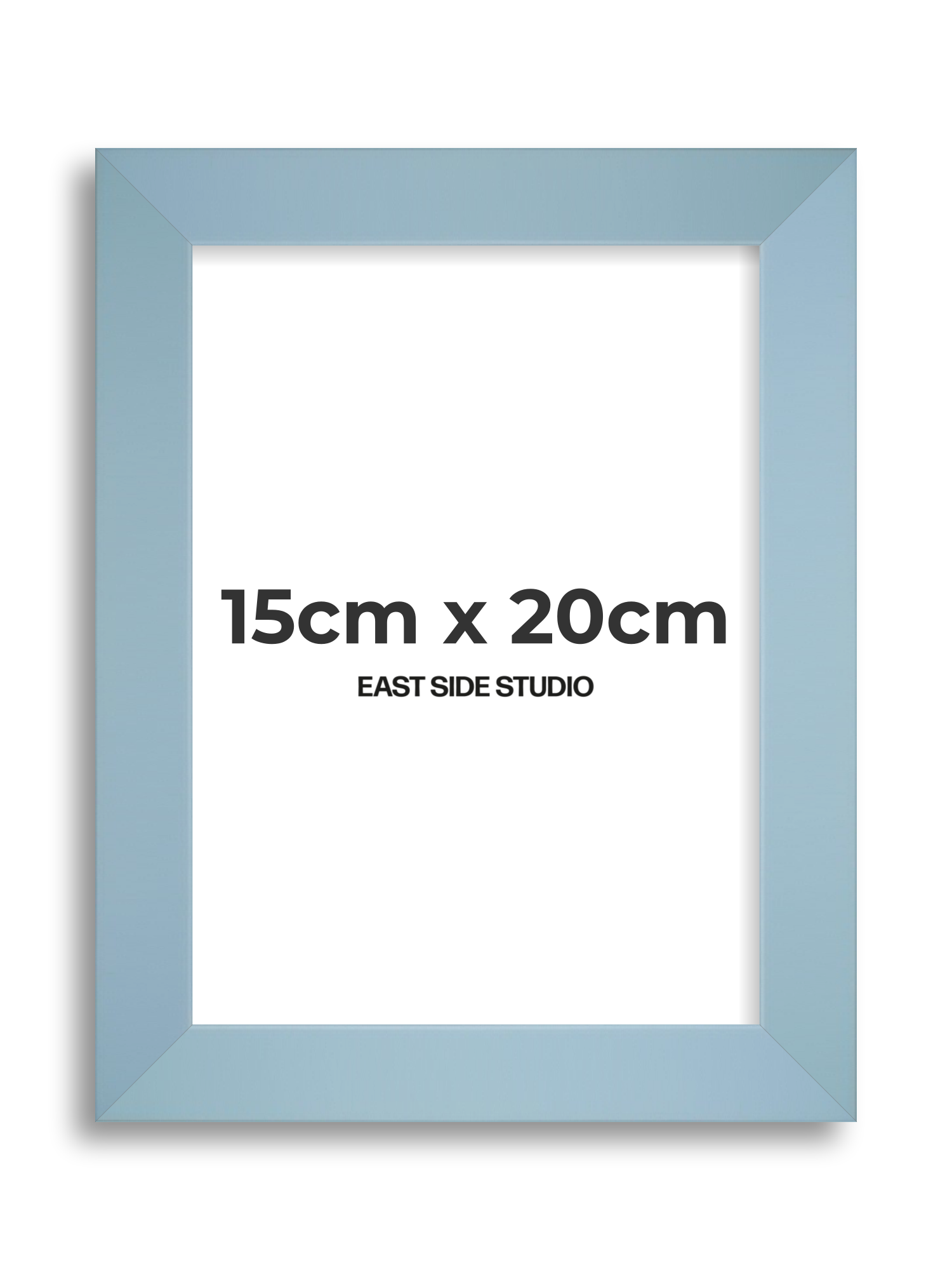 Powder Blue 15cm x 20cm picture frame