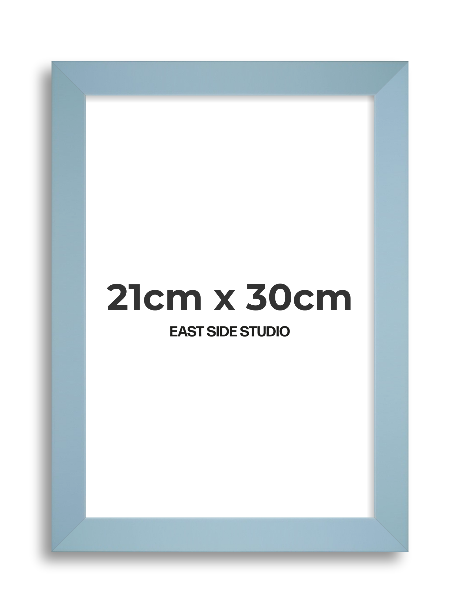 Powder Blue 21cm x 30cm picture frame