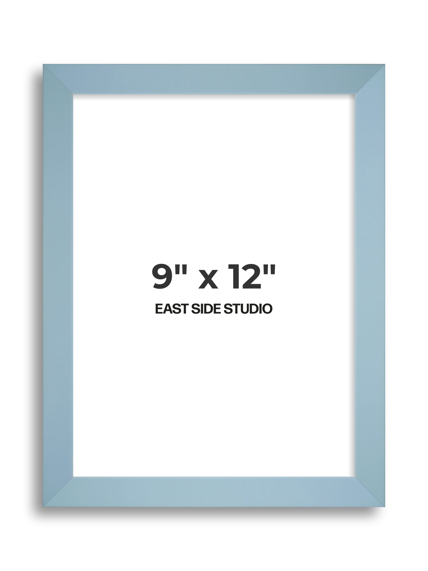 Powder Blue 9" x 12" picture frame