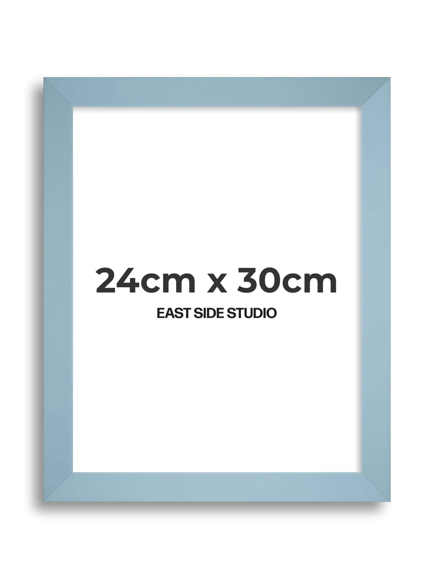 Powder Blue 24cm x 30cm picture frame