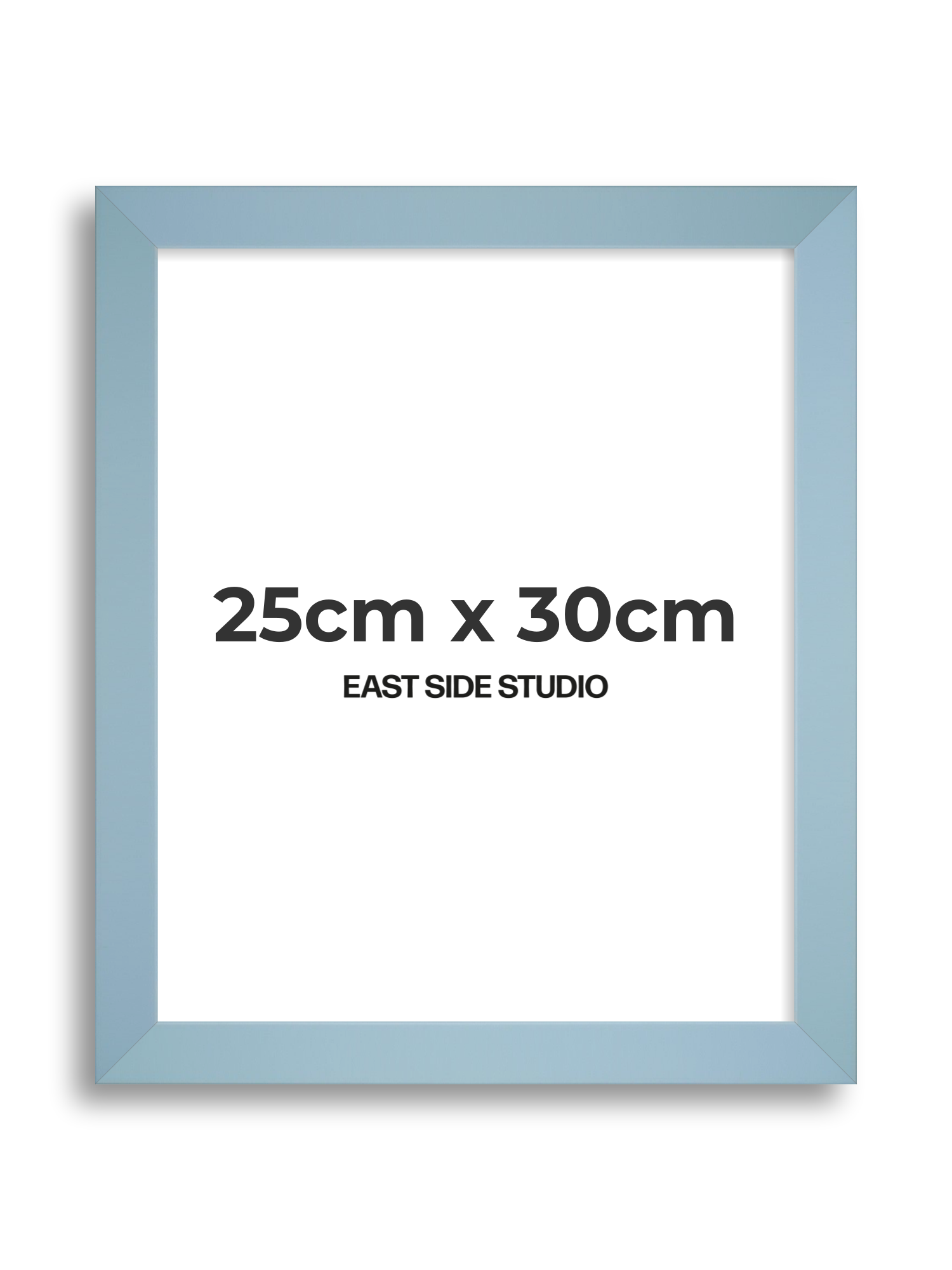 Powder Blue 25cm x 30cm picture frame