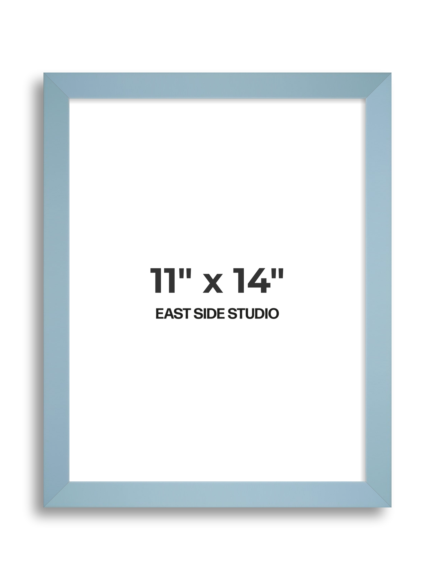 Powder Blue 11" x 14" picture frame