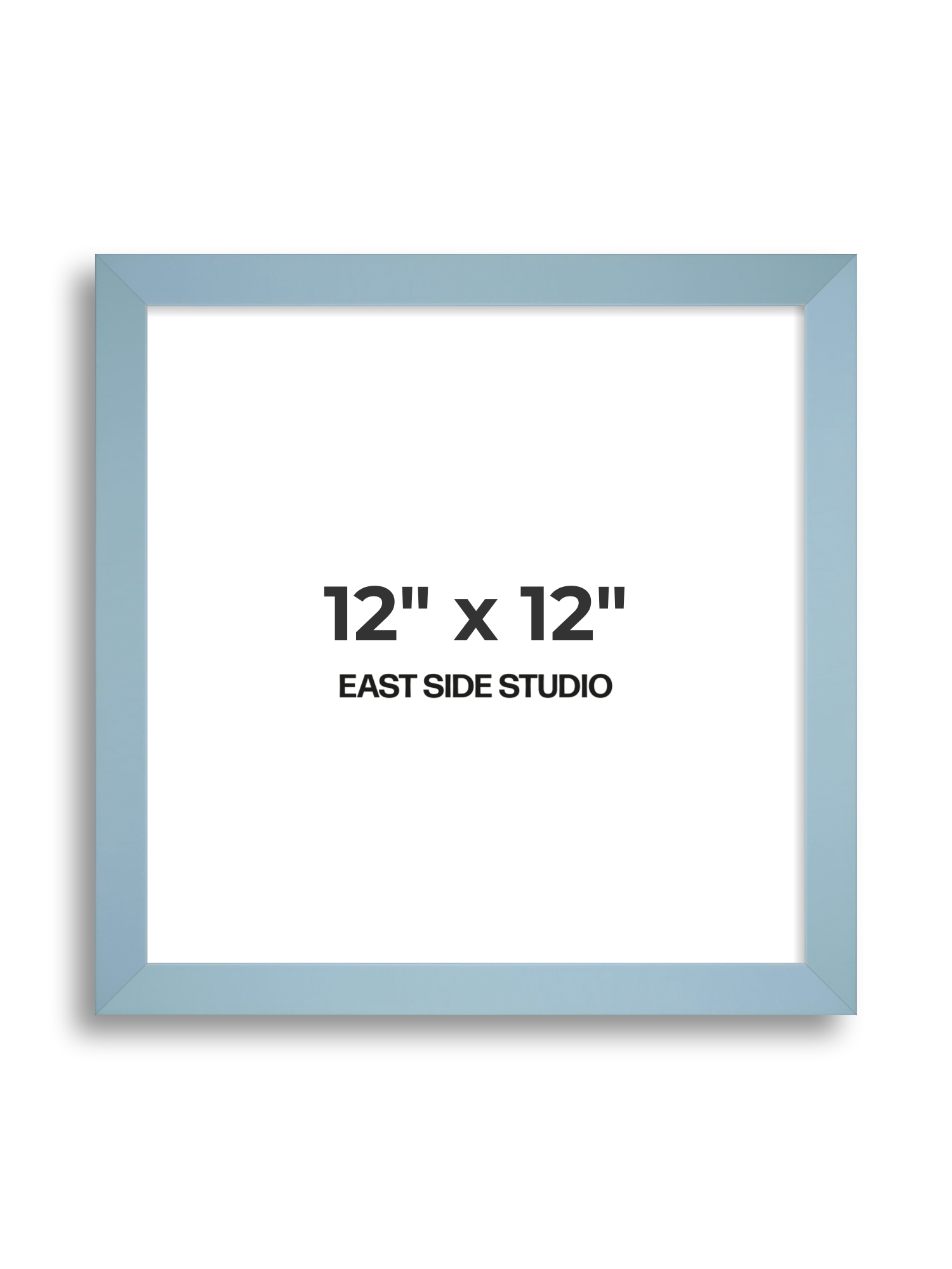 Powder Blue 12" x 12" picture frame