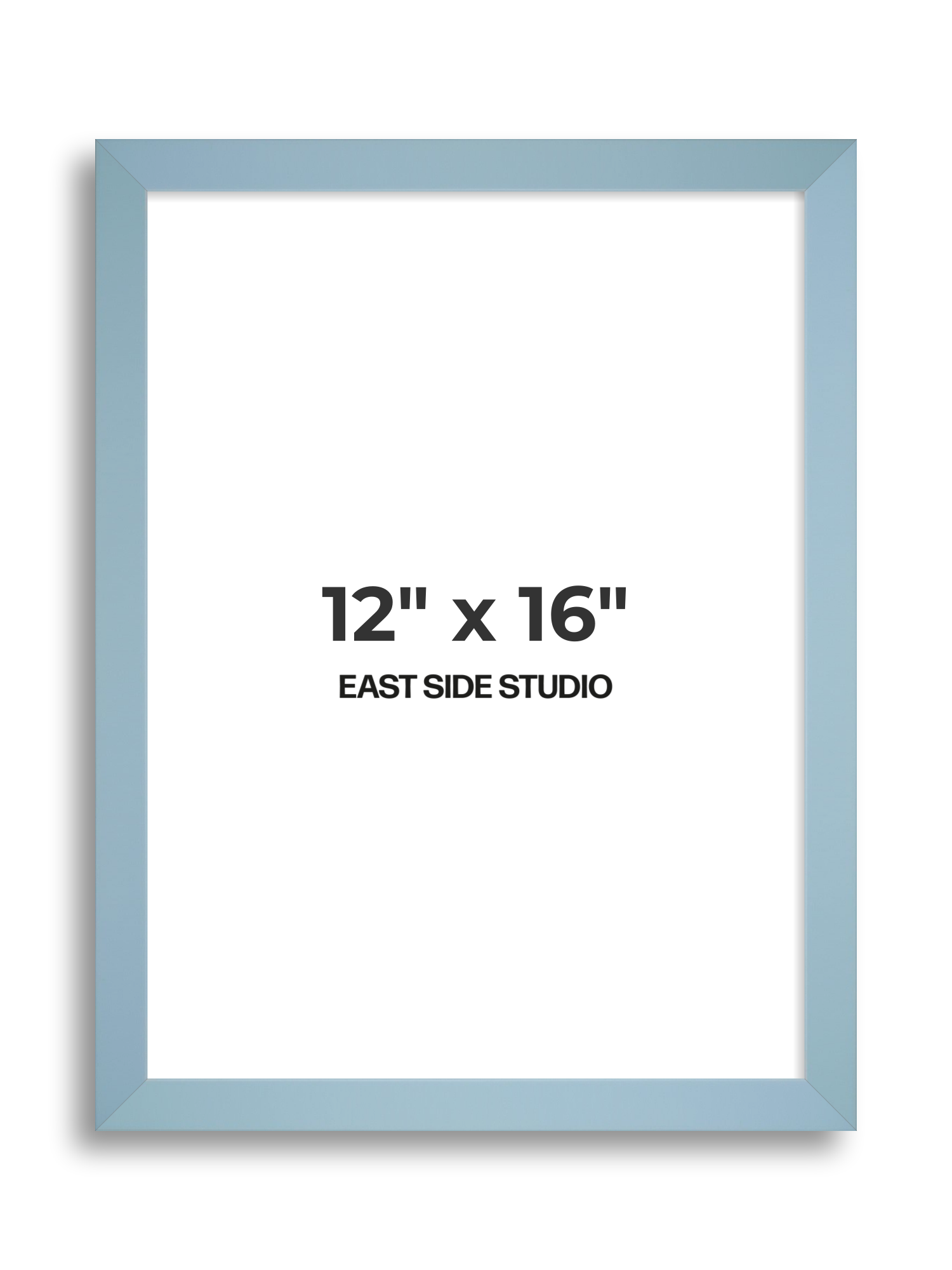 Powder Blue 12" x 16" picture frame
