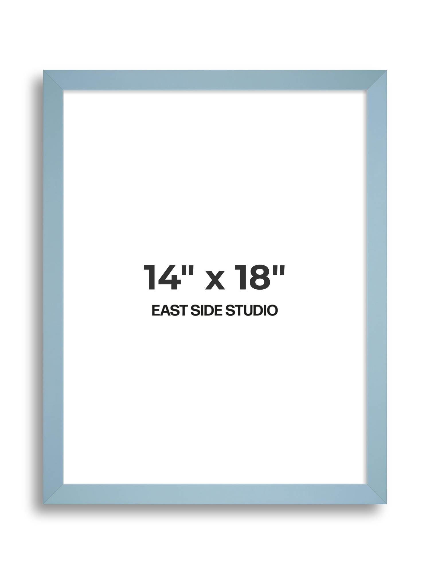 Powder Blue 14" x 18" picture frame