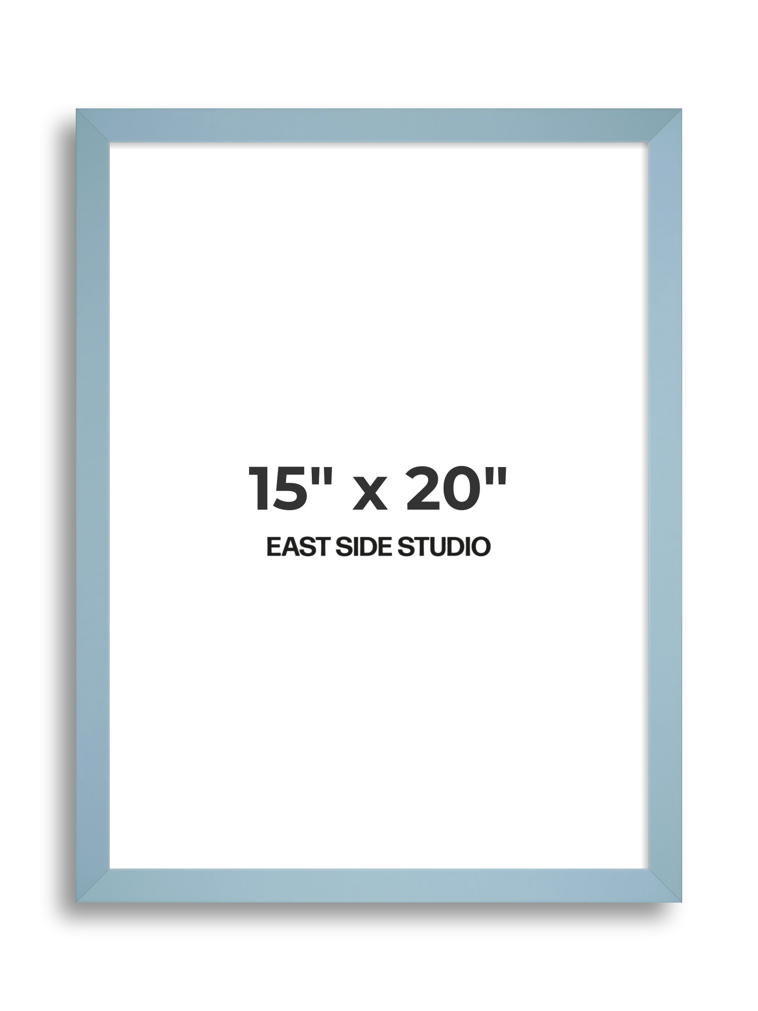 Powder Blue 15" x 20" picture frame