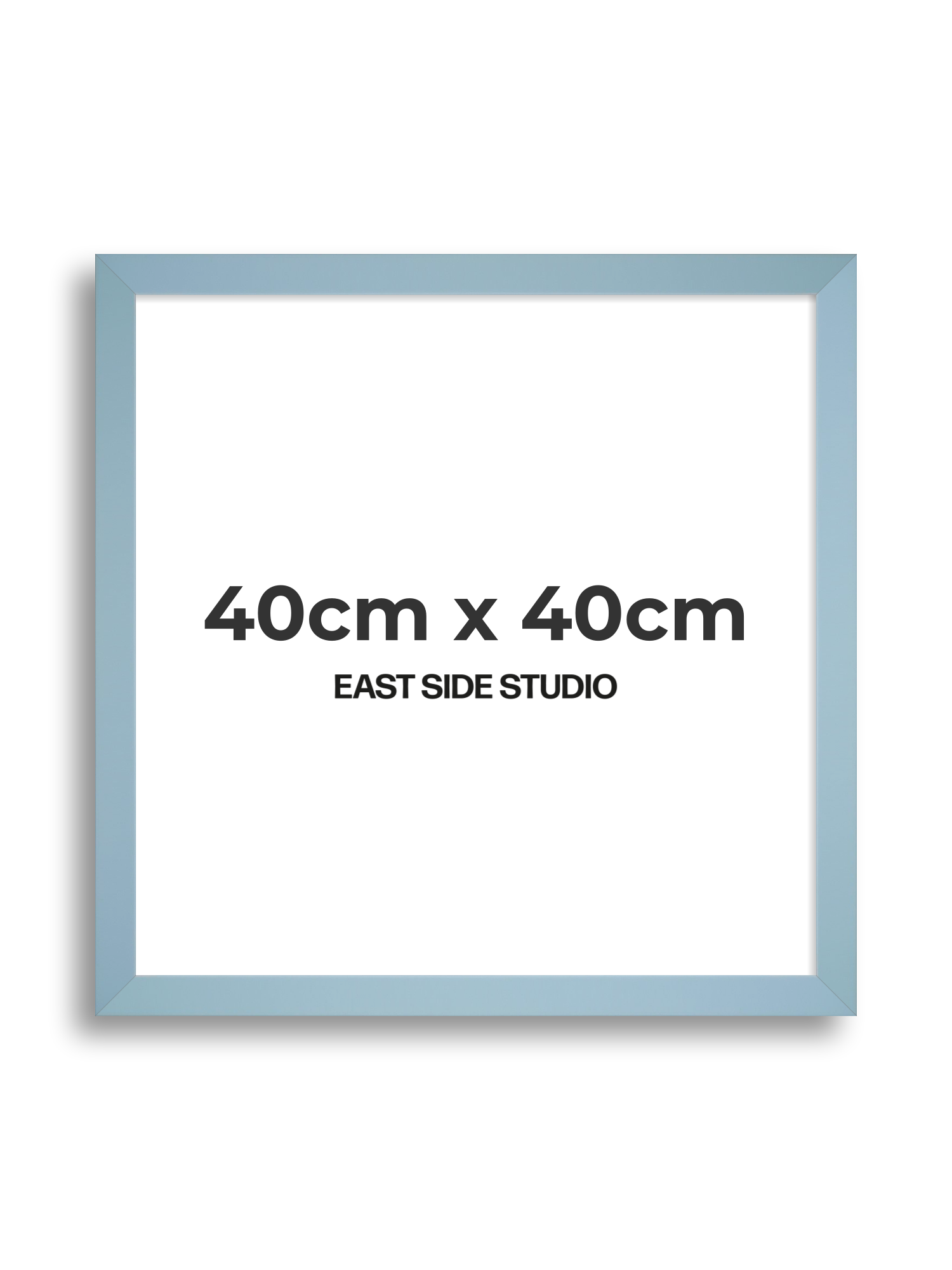Powder Blue 40cm x 40cm picture frame