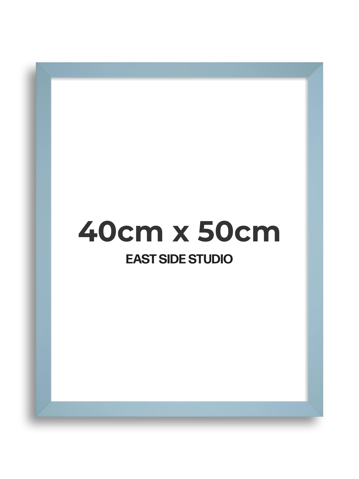 Powder Blue 40cm x 50cm picture frame
