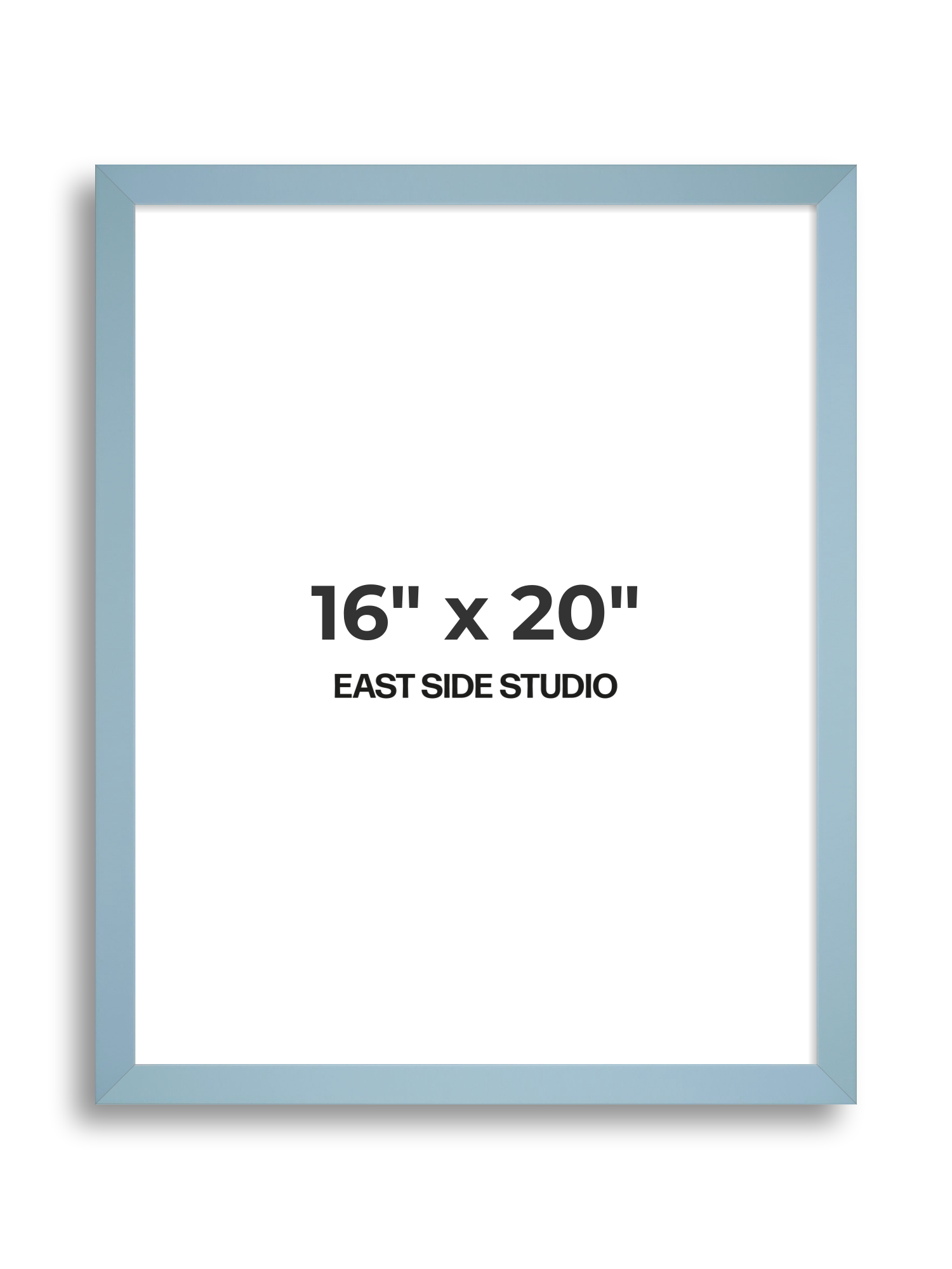 Powder Blue 16" x 20" picture frame