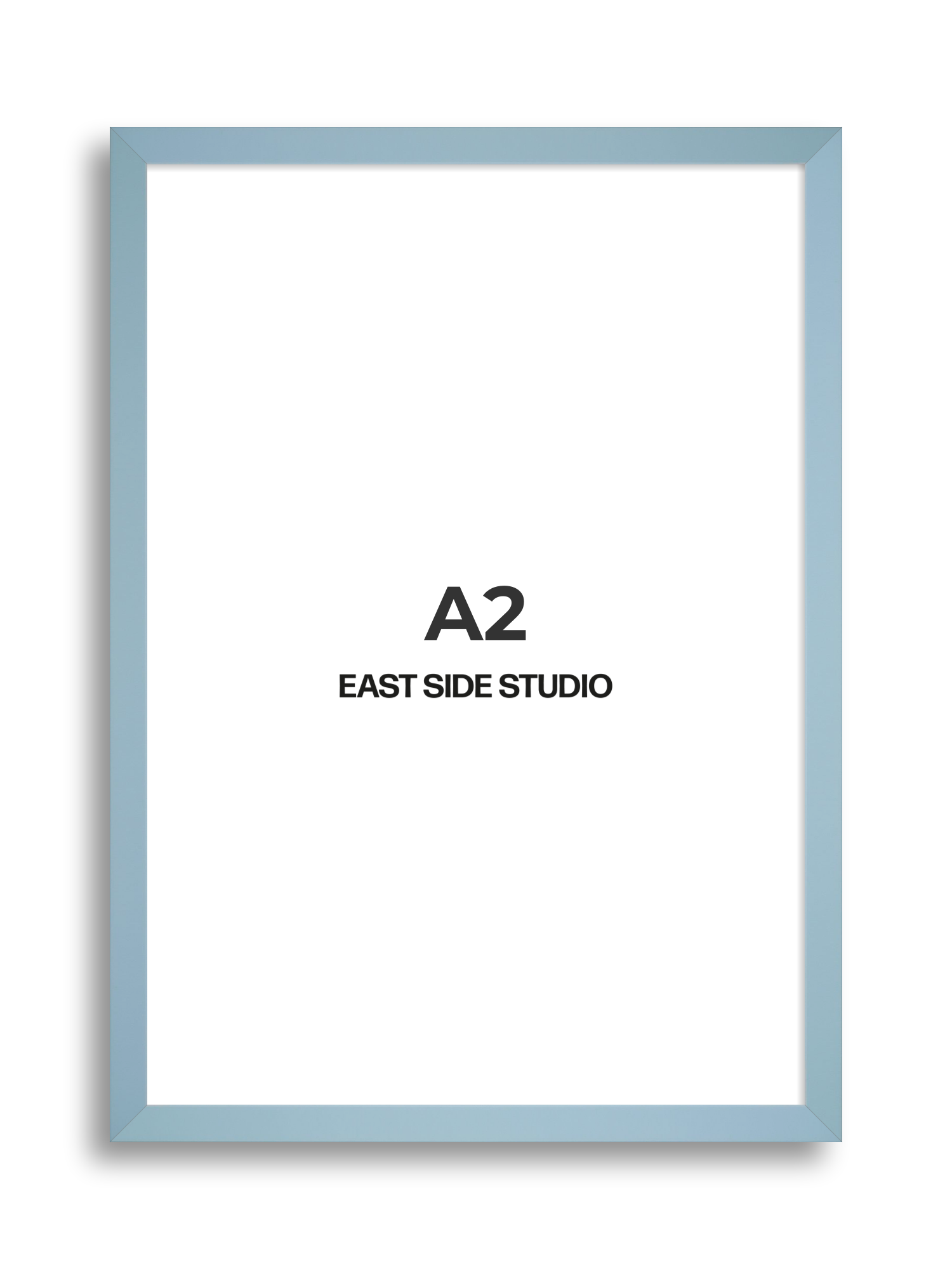 Powder Blue A2 picture frame