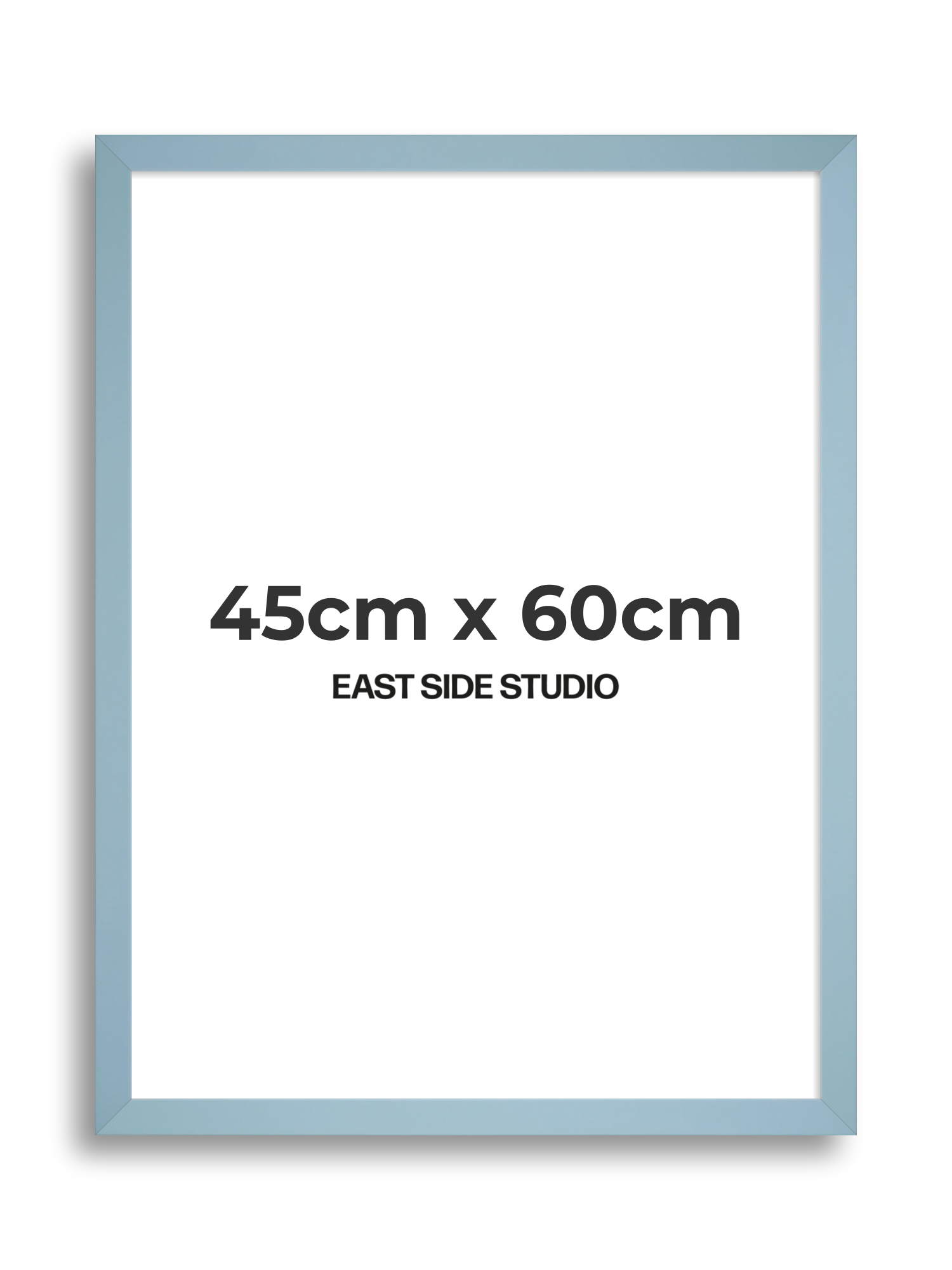 Powder Blue 45cm x 60cm picture frame