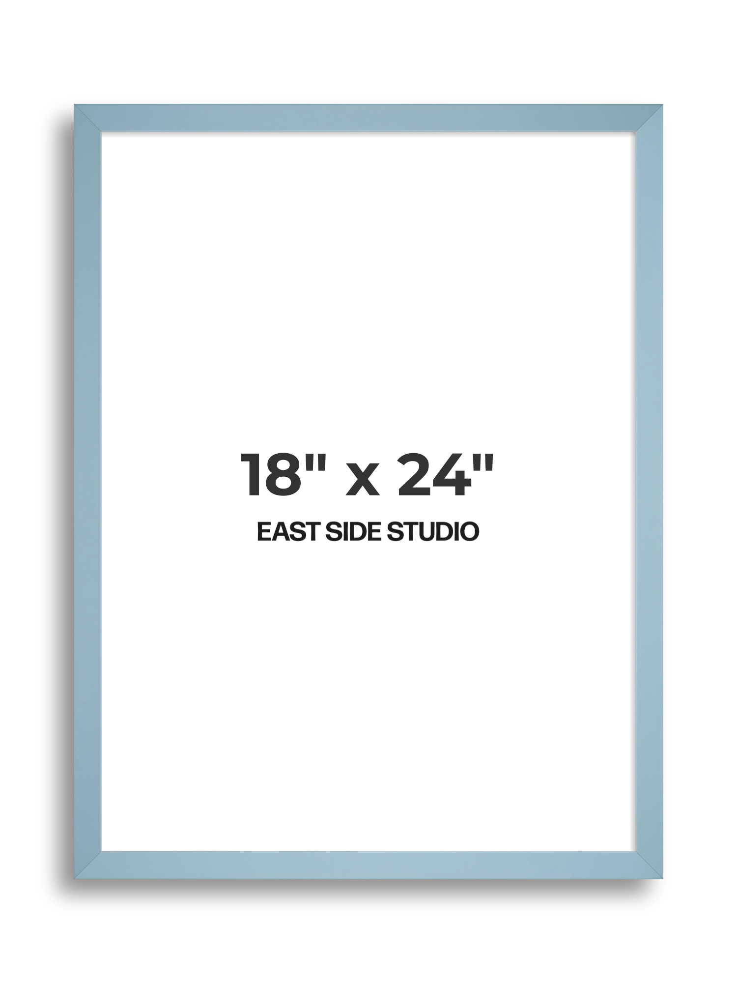 Powder Blue 18" x 24" picture frame