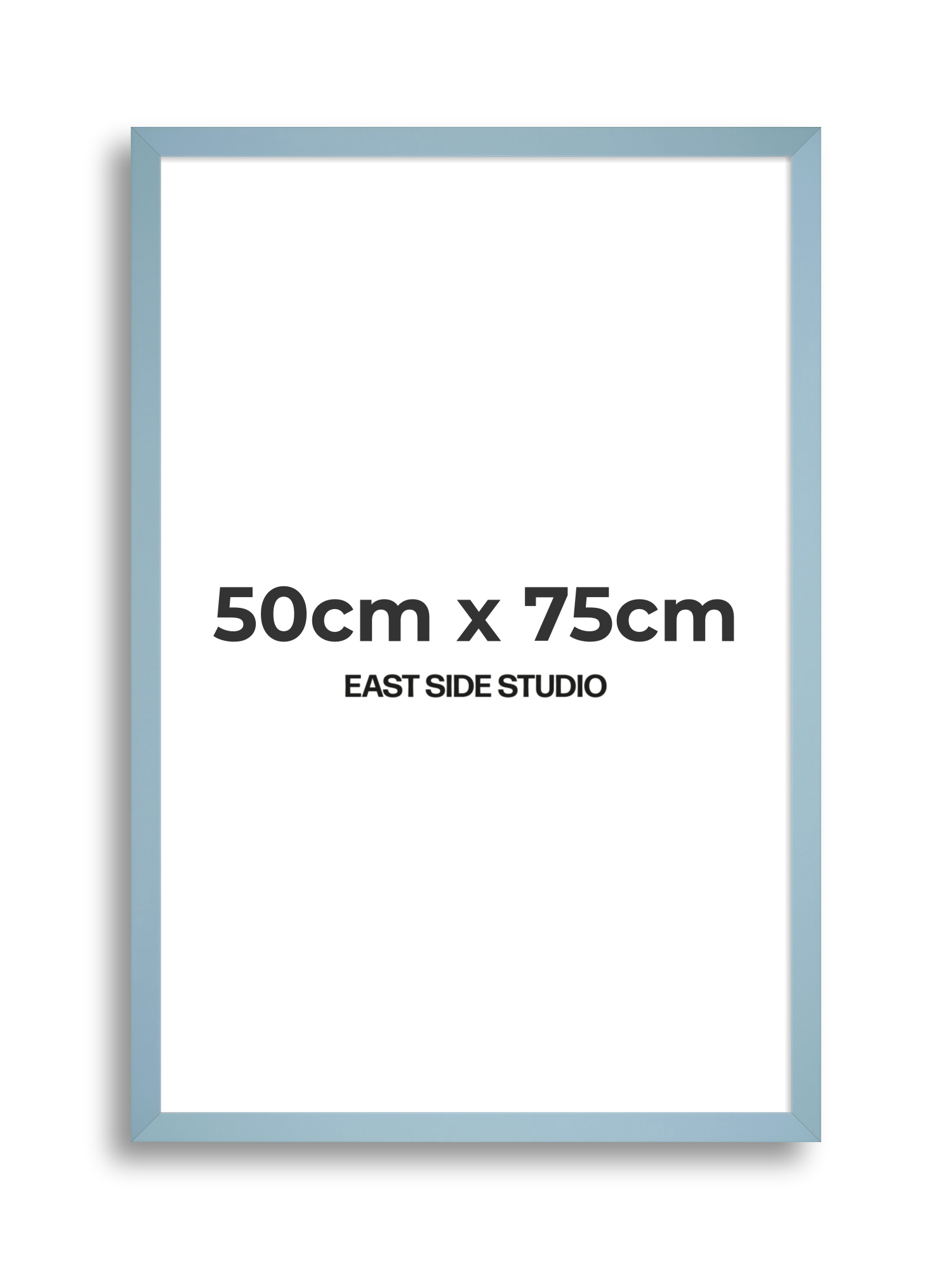 Powder Blue 50cm x 75cm picture frame