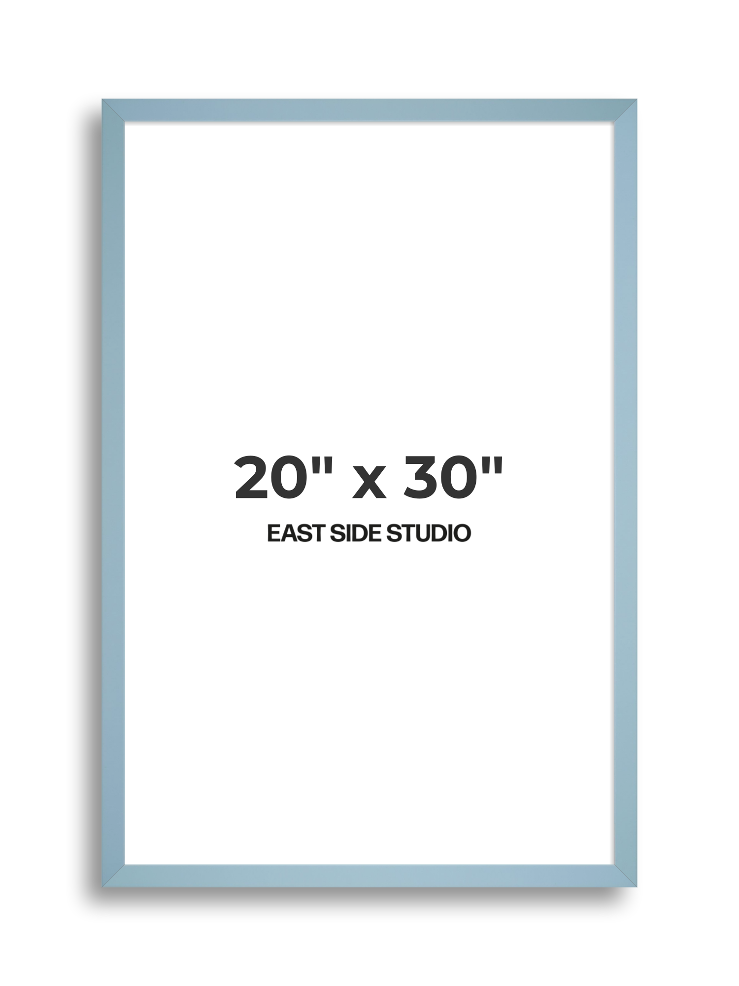 Powder Blue 20" x 30" picture frame