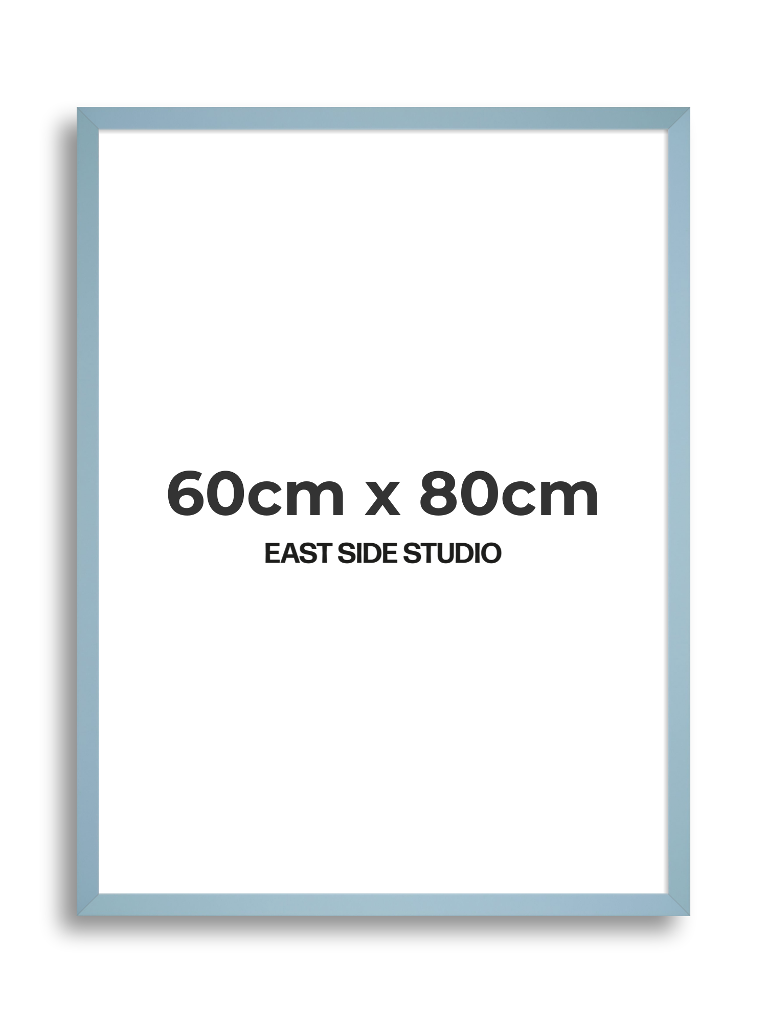 Powder Blue 60cm x 80cm picture frame