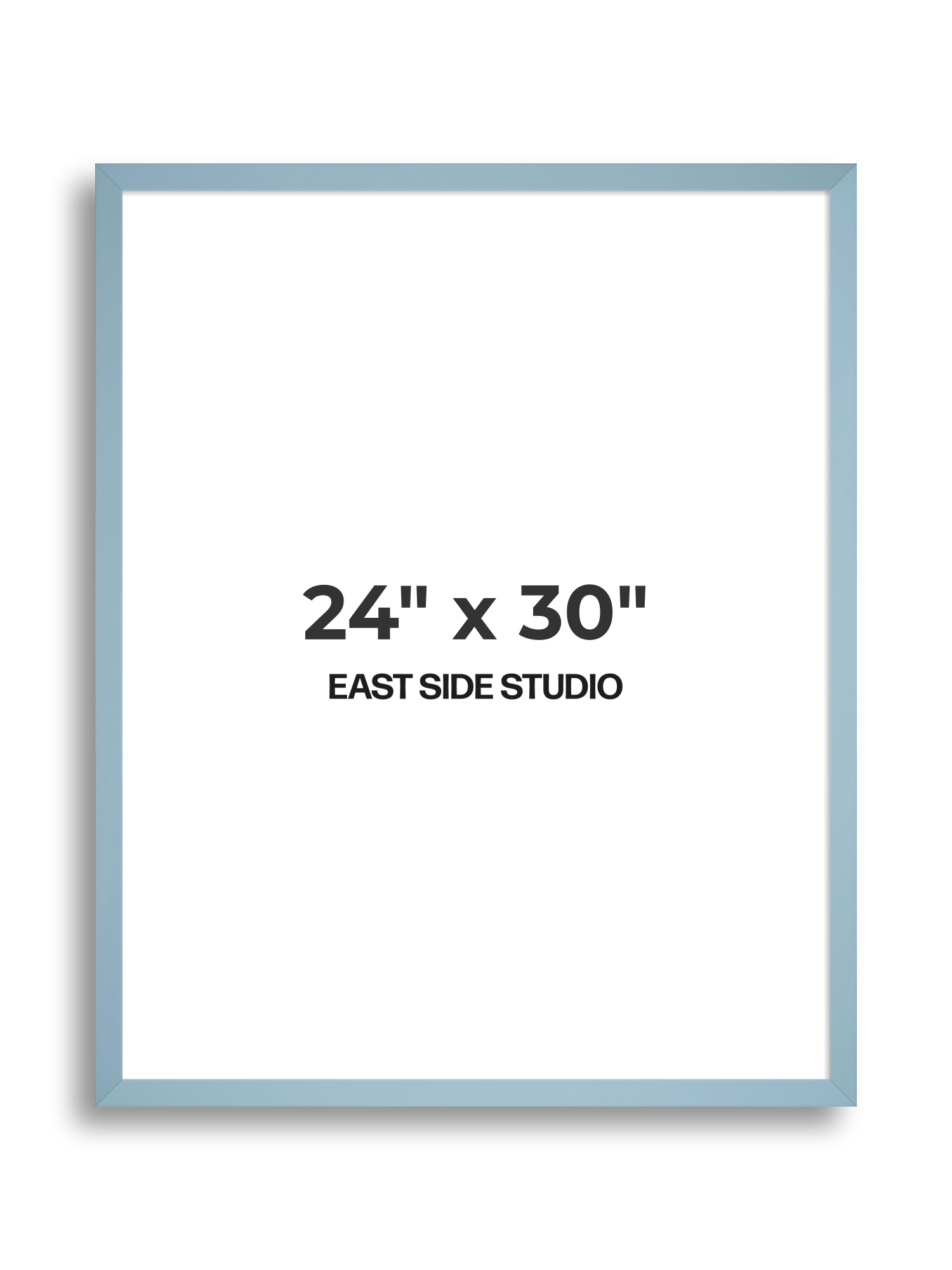 Powder Blue 24" x 30" picture frame