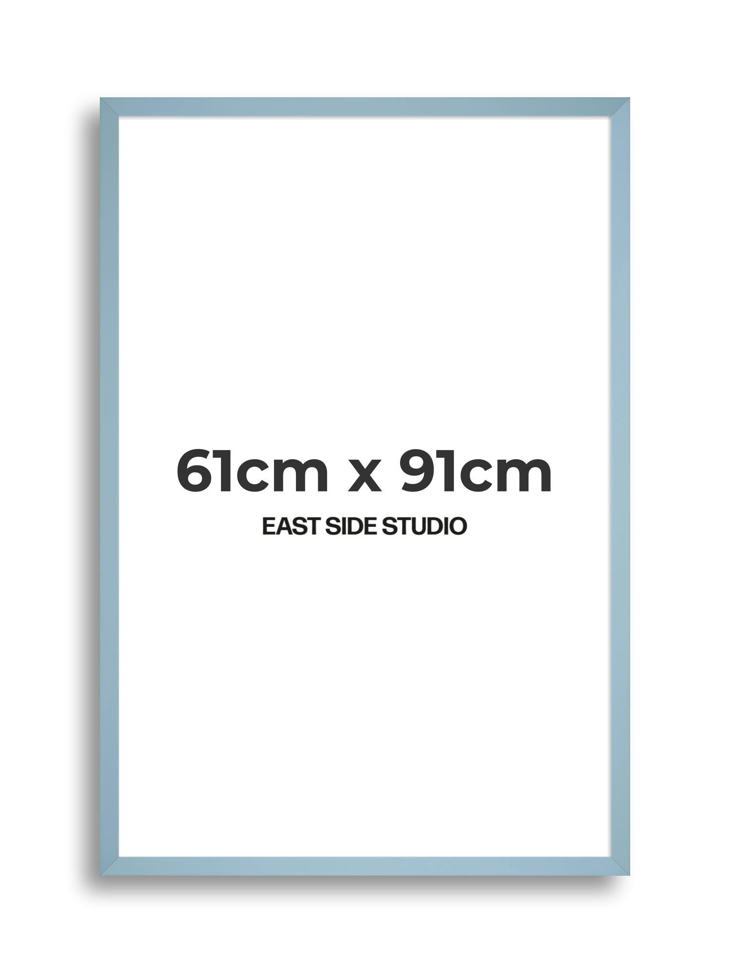 Powder Blue 61cm x 91cm picture frame