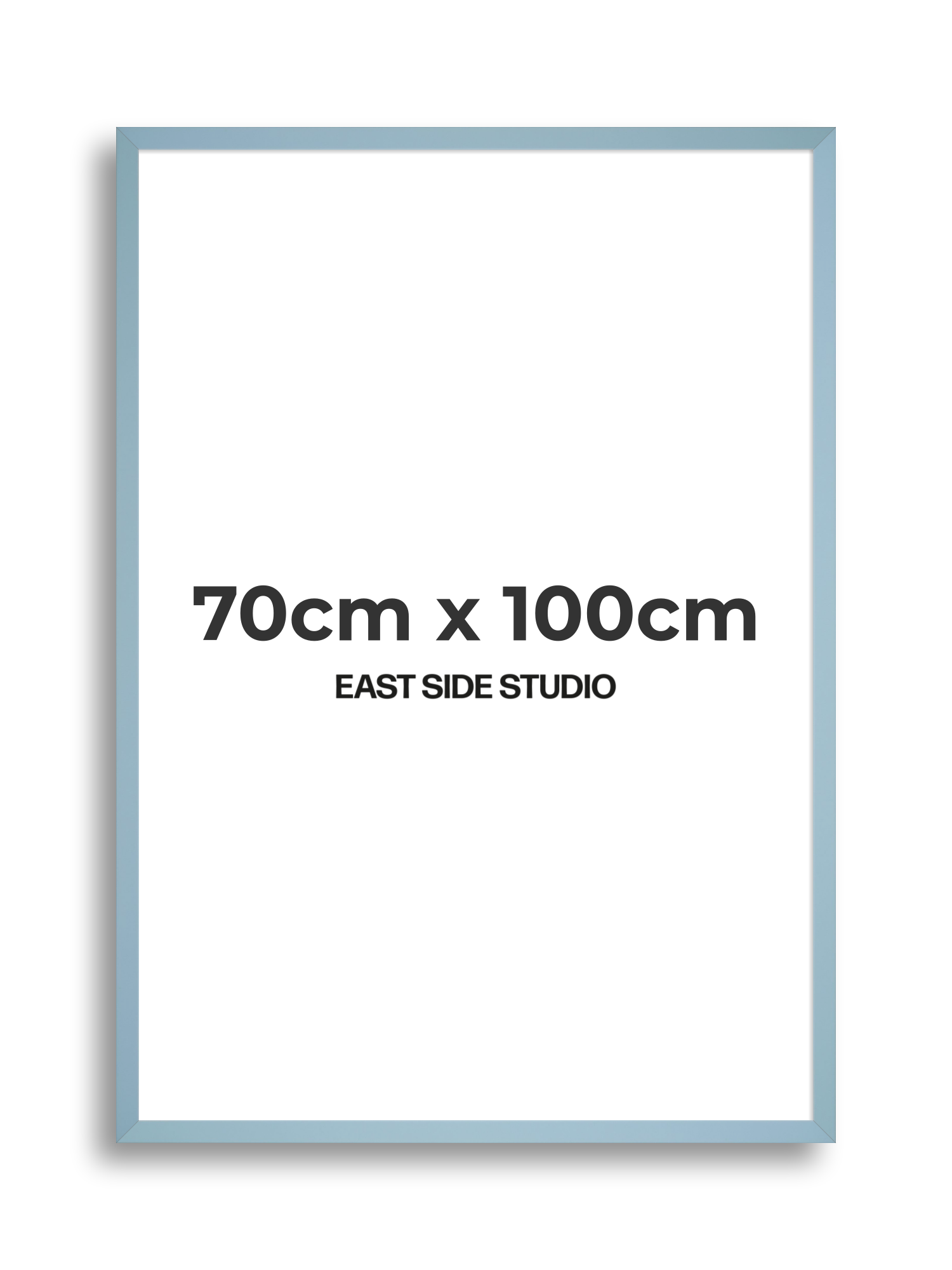 Powder Blue 70cm x 100cm picture frame