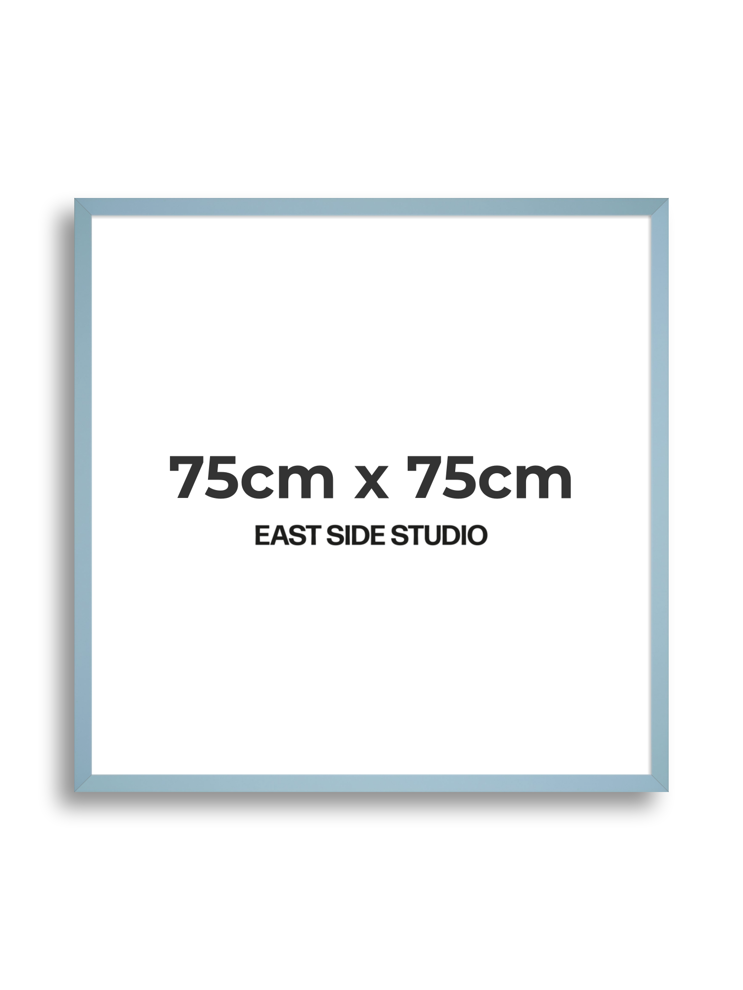 Powder Blue 75cm x 75cm picture frame