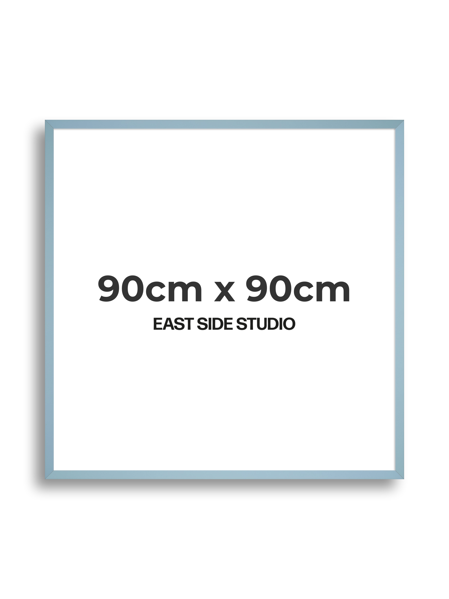 Powder Blue 90cm x 90cm picture frame