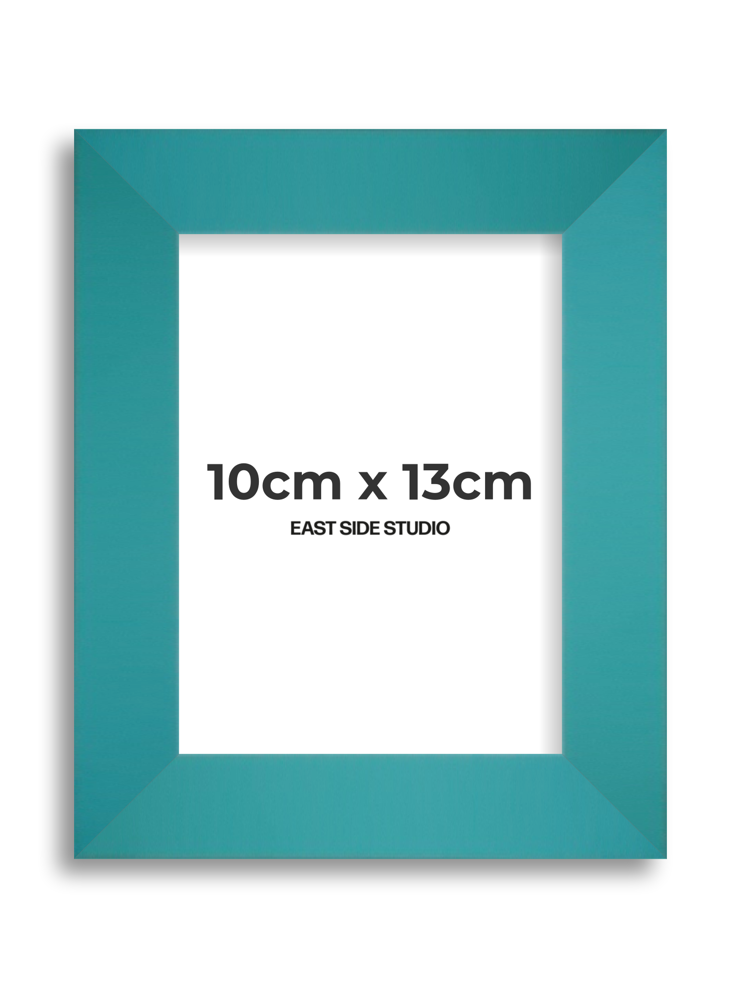 Aqua 10cm x 13cm picture frame