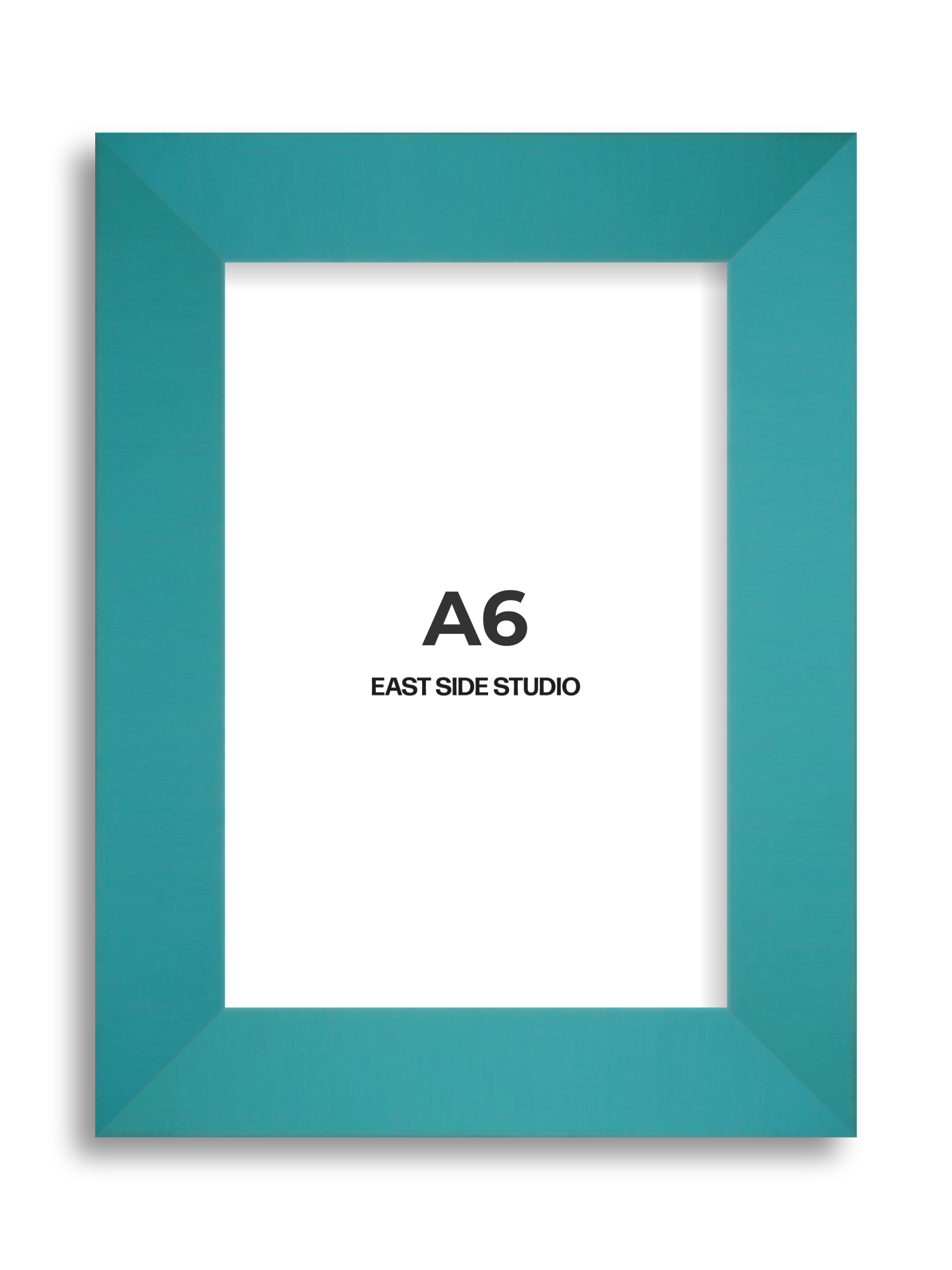 Aqua A6 picture frame