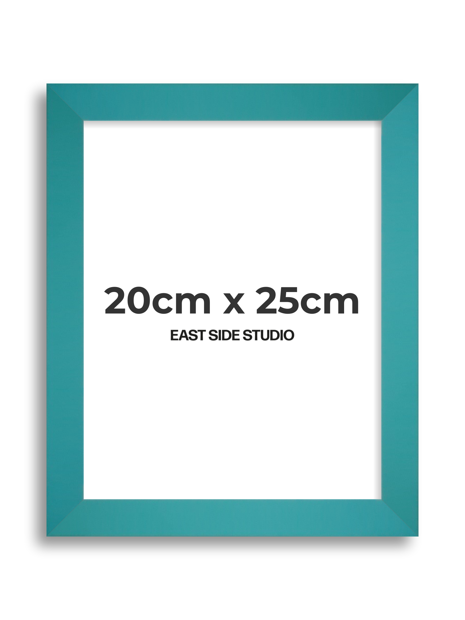 Aqua 20cm x 25cm picture frame