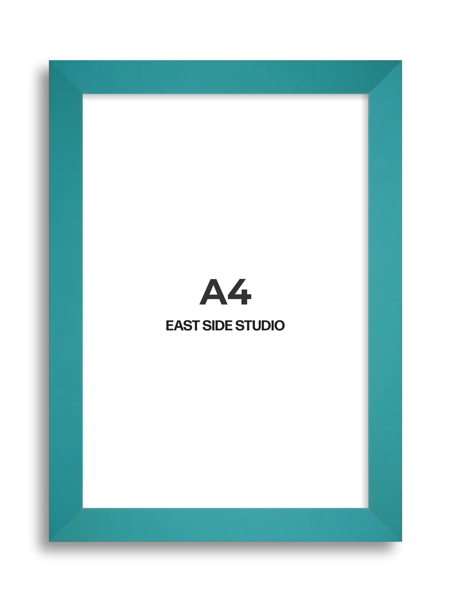 Aqua A4 picture frame