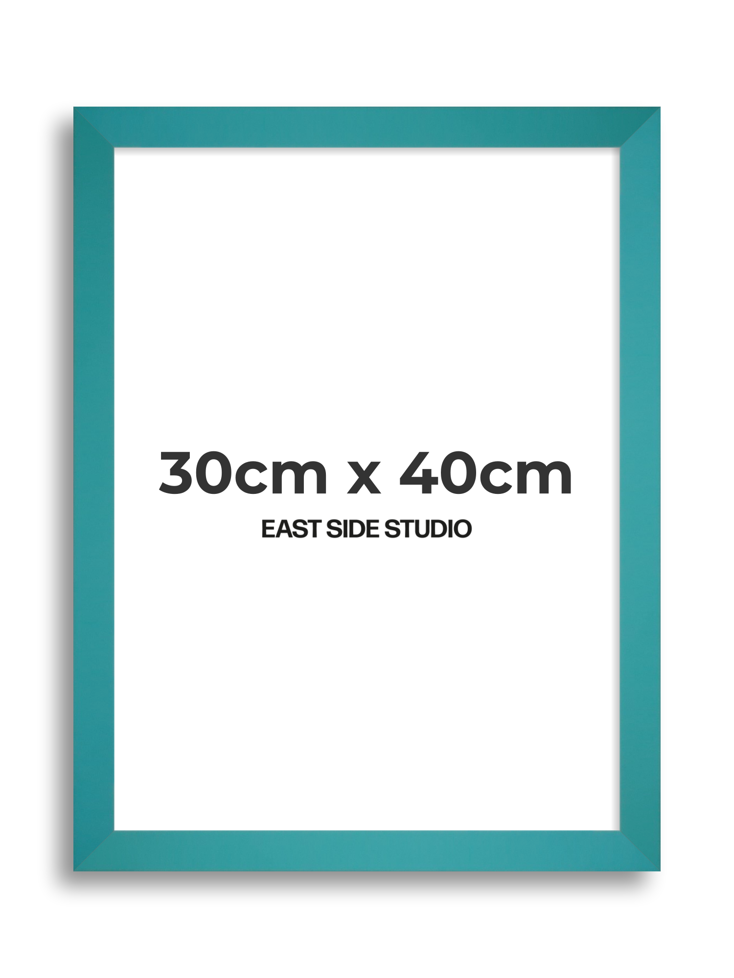 Aqua 30cm x 40cm picture frame