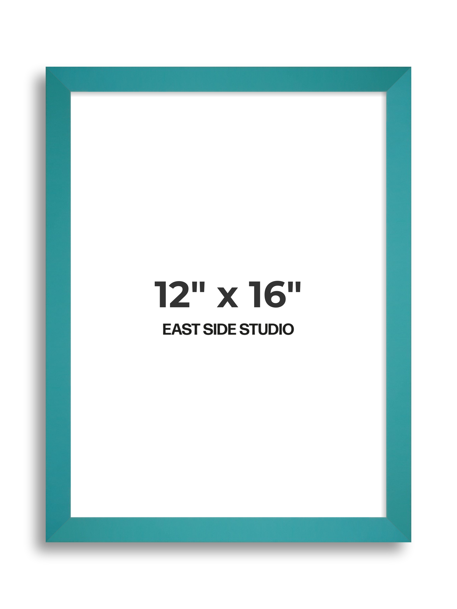 Aqua 12" x 16" picture frame