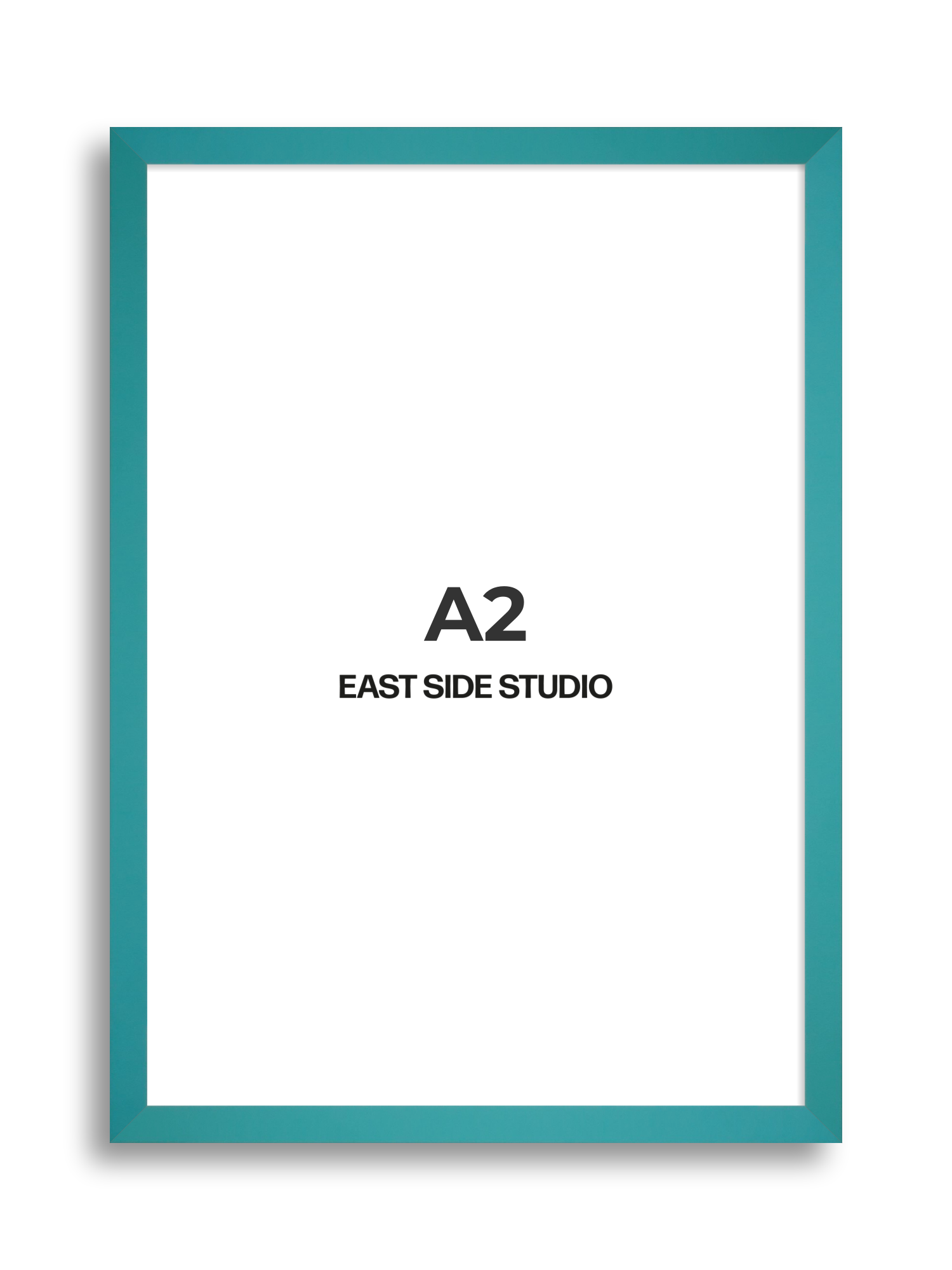 Aqua A2 picture frame