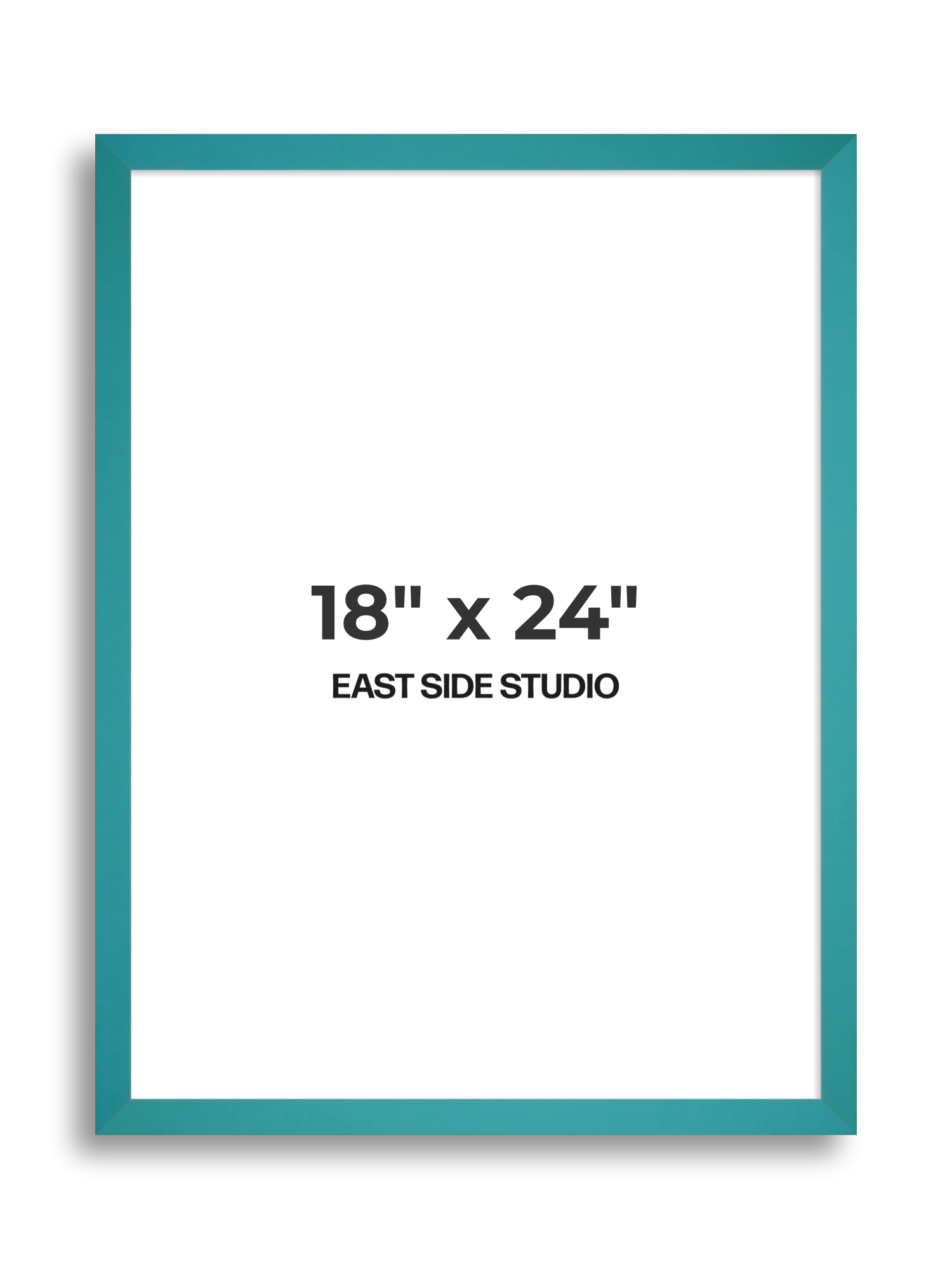 Aqua 18" x 24" picture frame