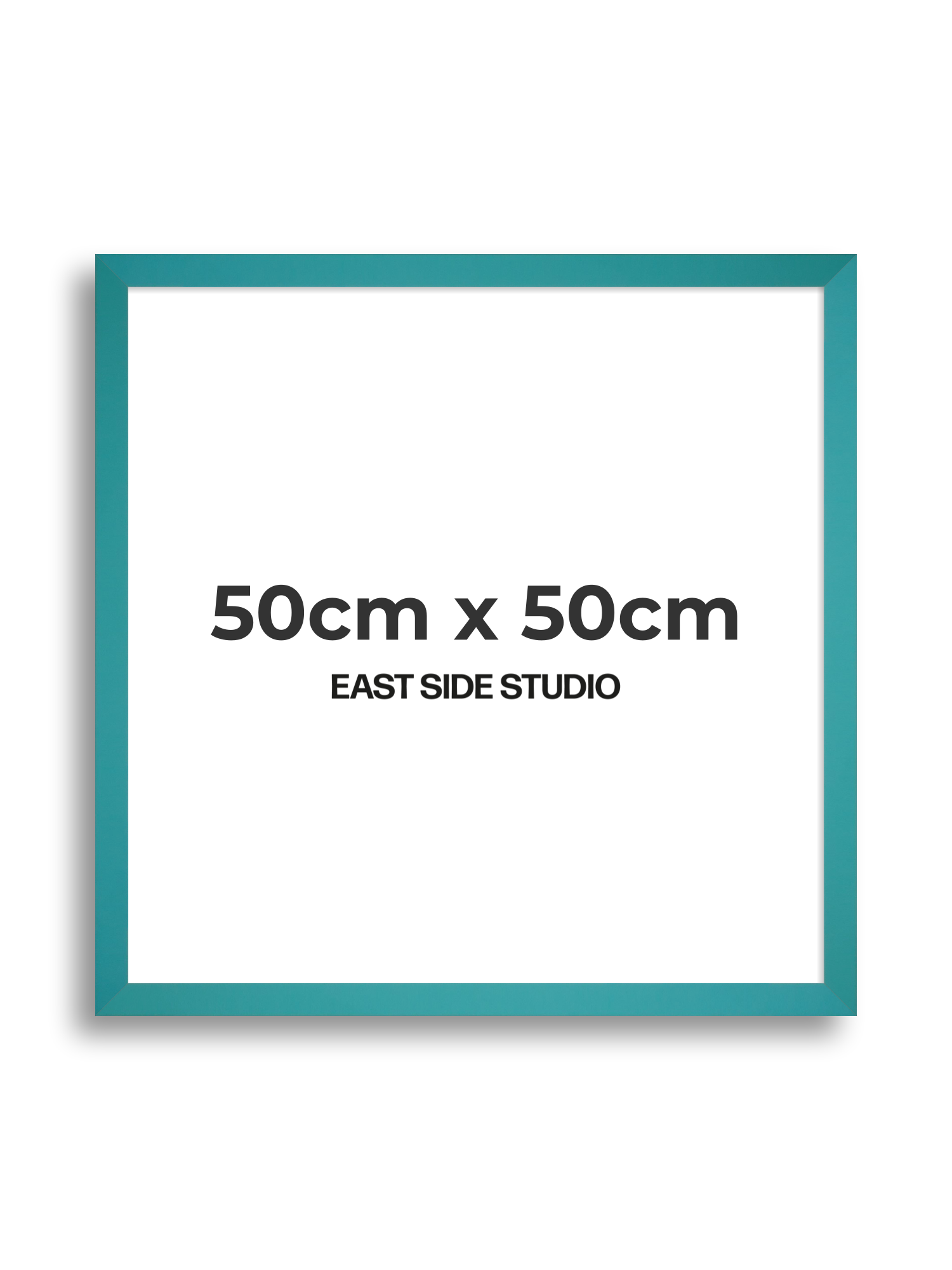 Aqua 50cm x 50cm picture frame