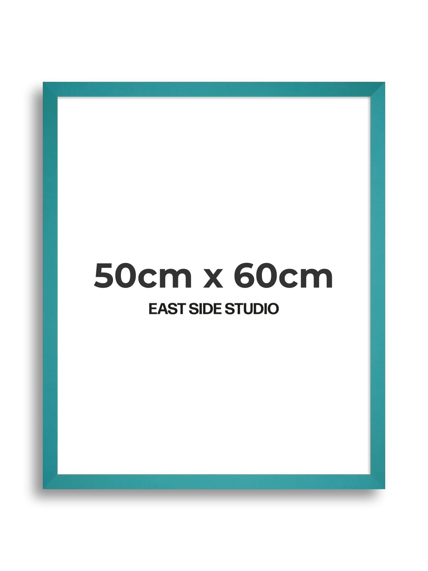 Aqua 50cm x 60cm picture frame