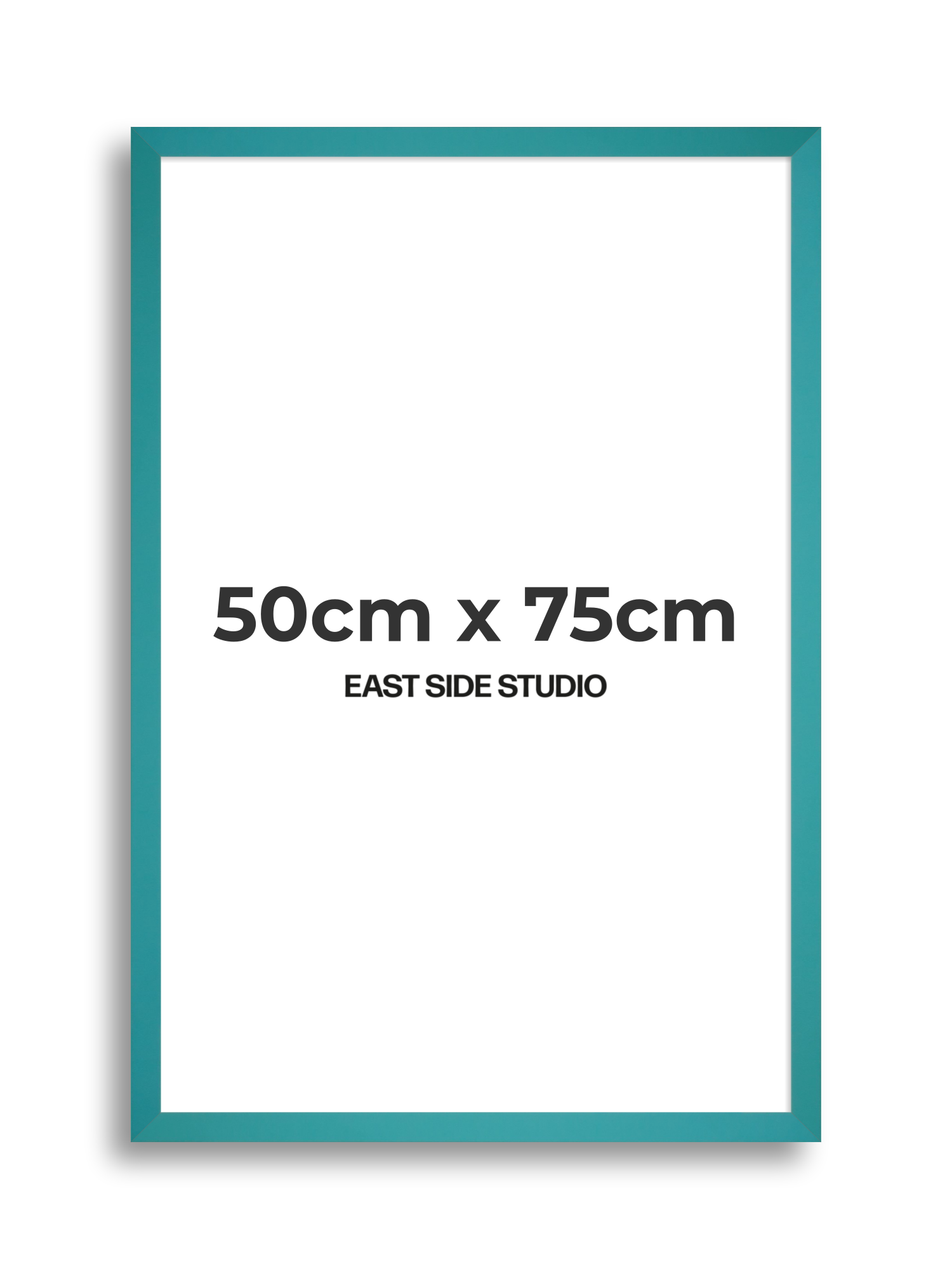 Aqua 50cm x 75cm picture frame
