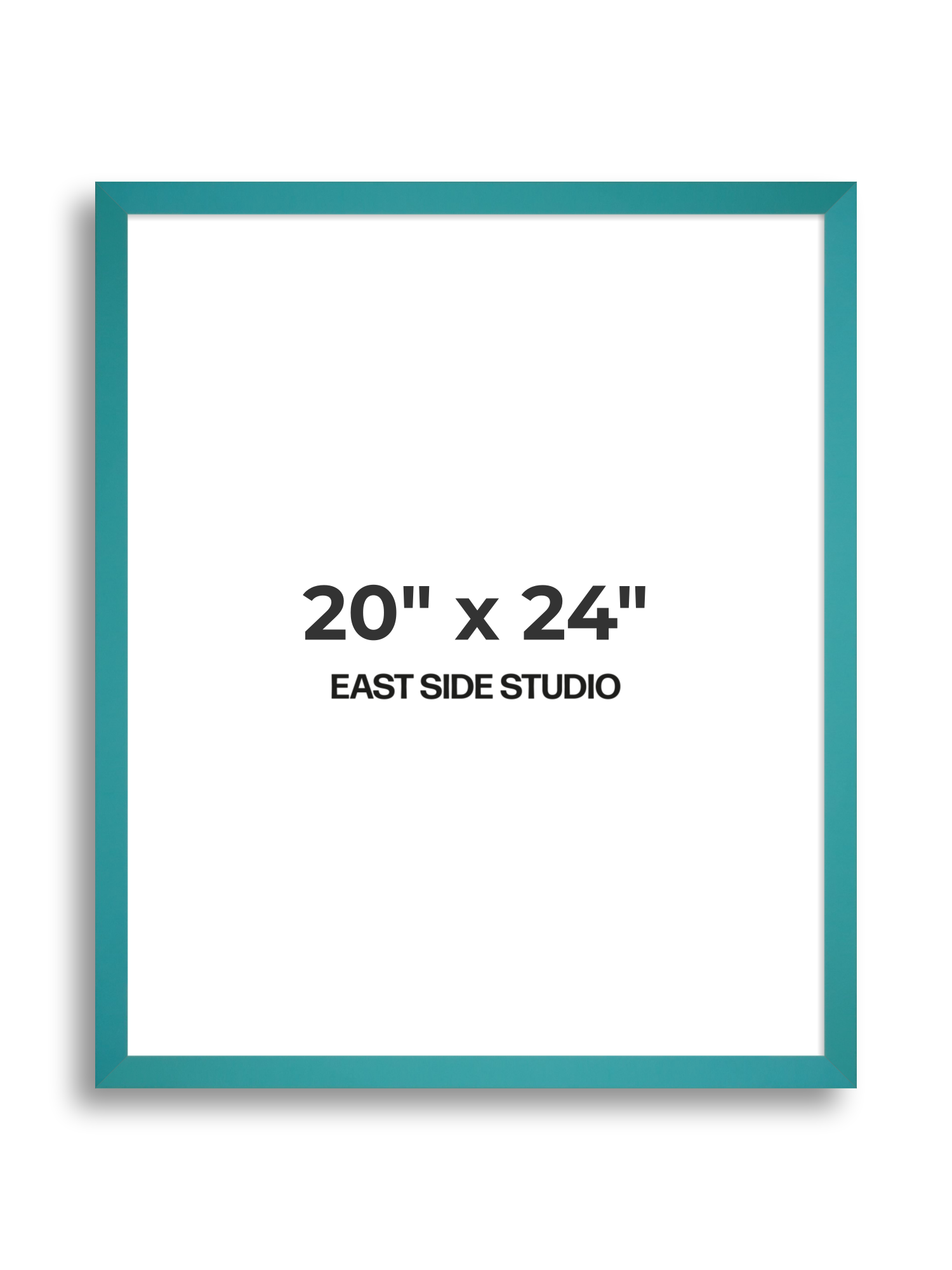 Aqua 20" x 24" picture frame