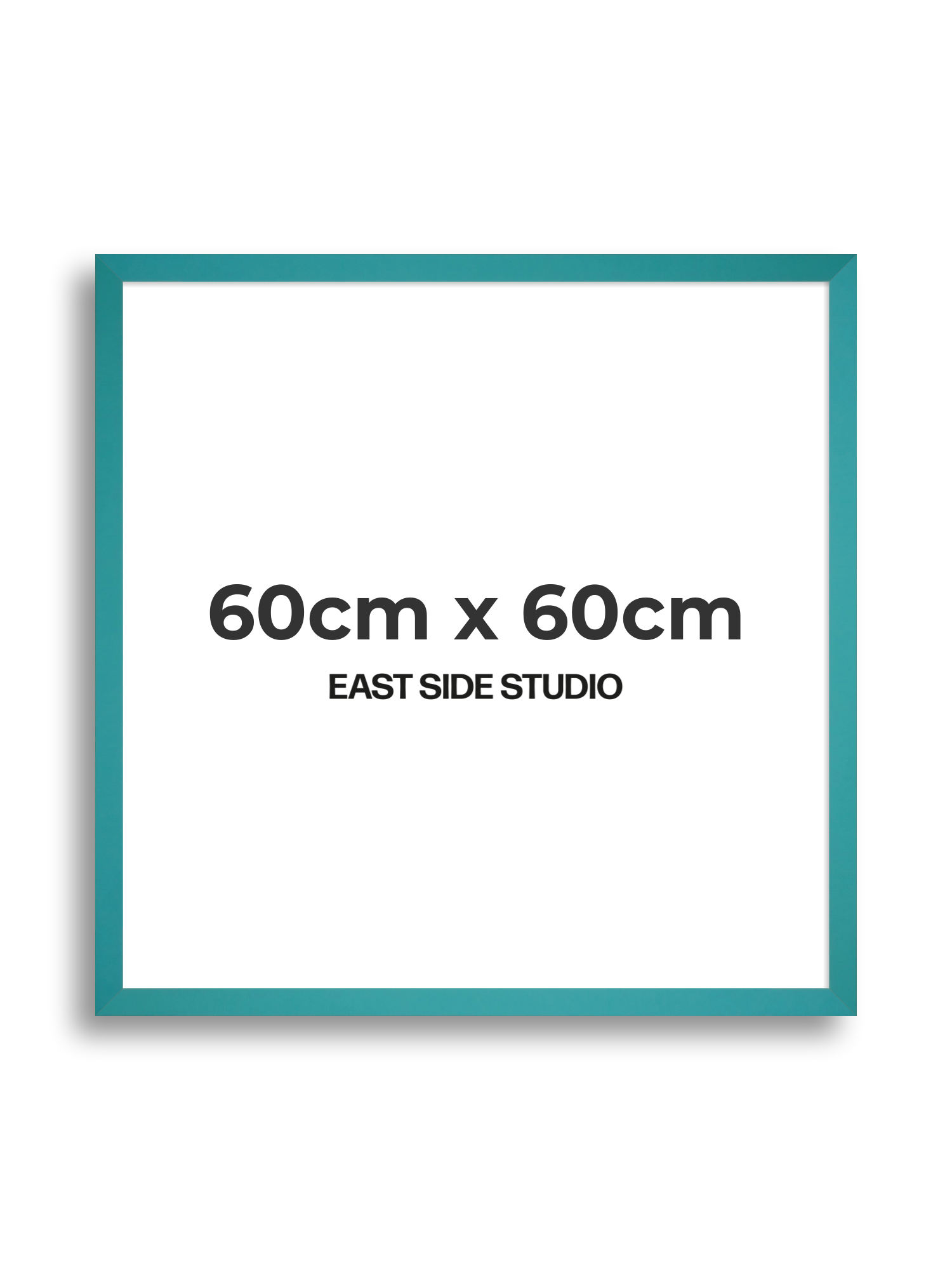 Aqua 60cm x 60cm picture frame