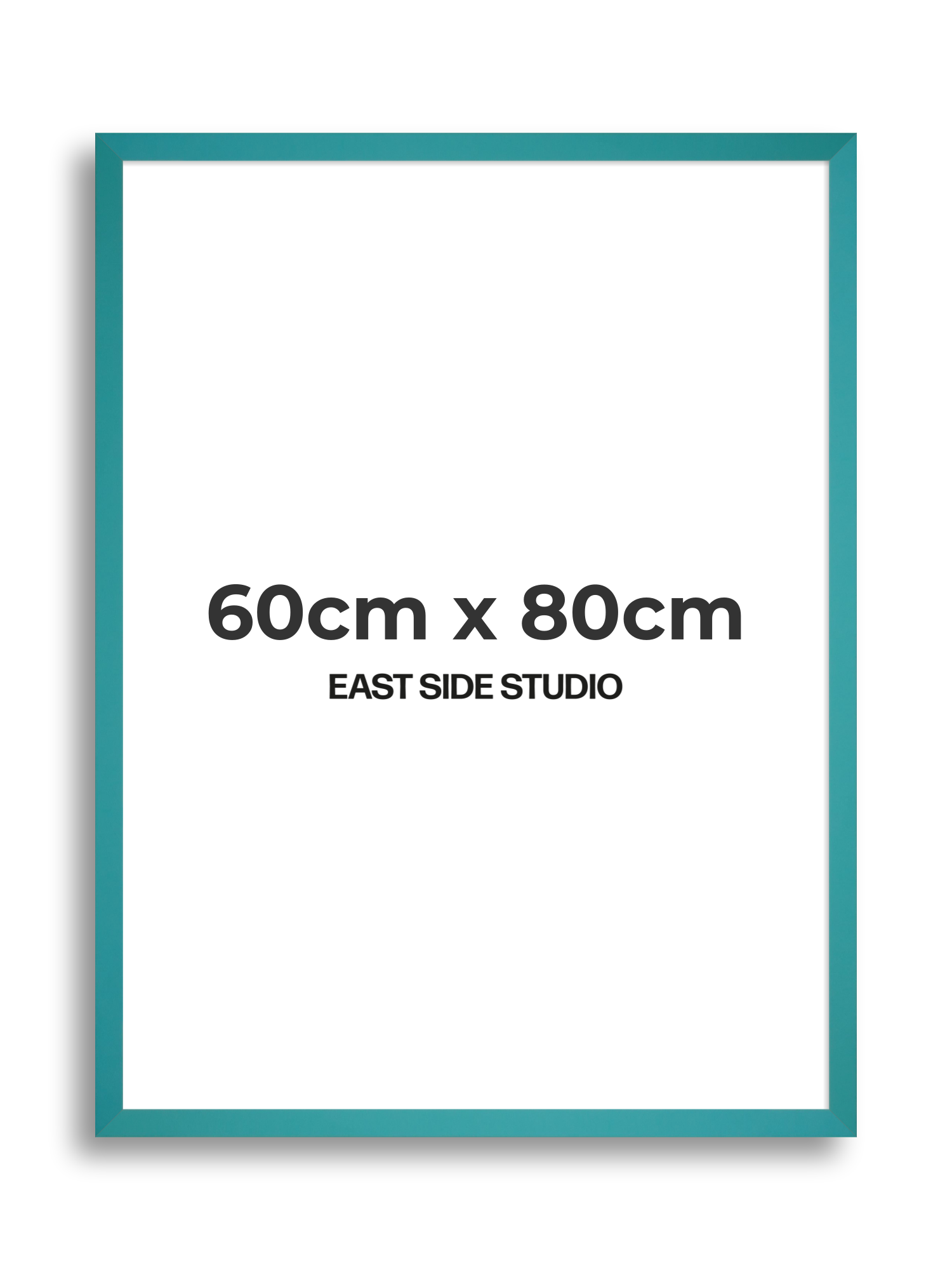 Aqua 60cm x 80cm picture frame