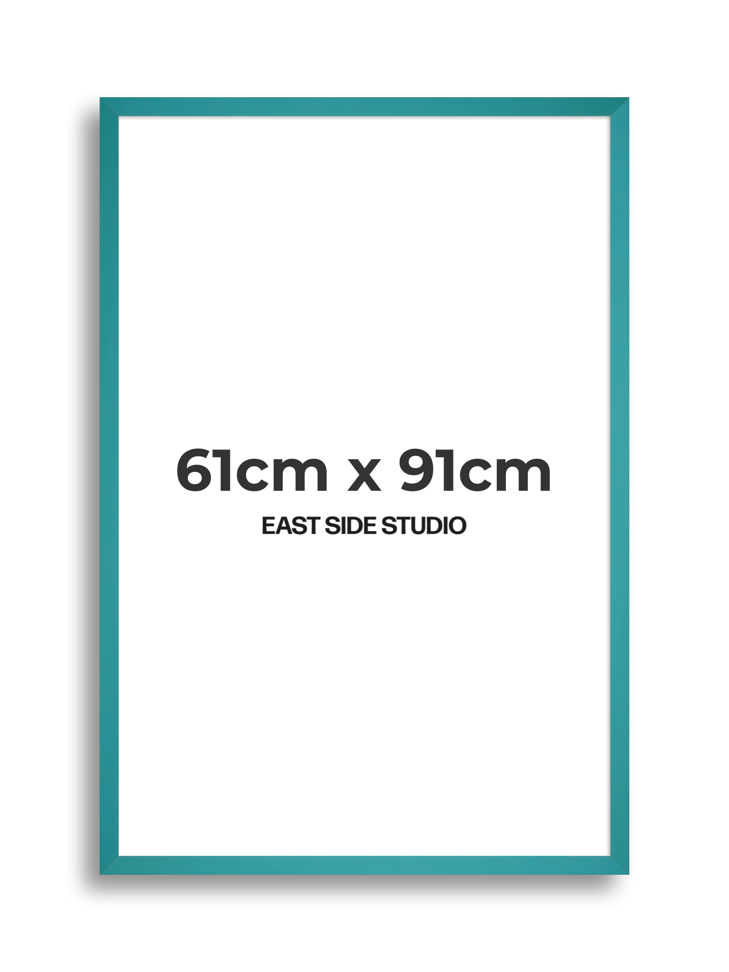 Aqua 61cm x 91cm picture frame
