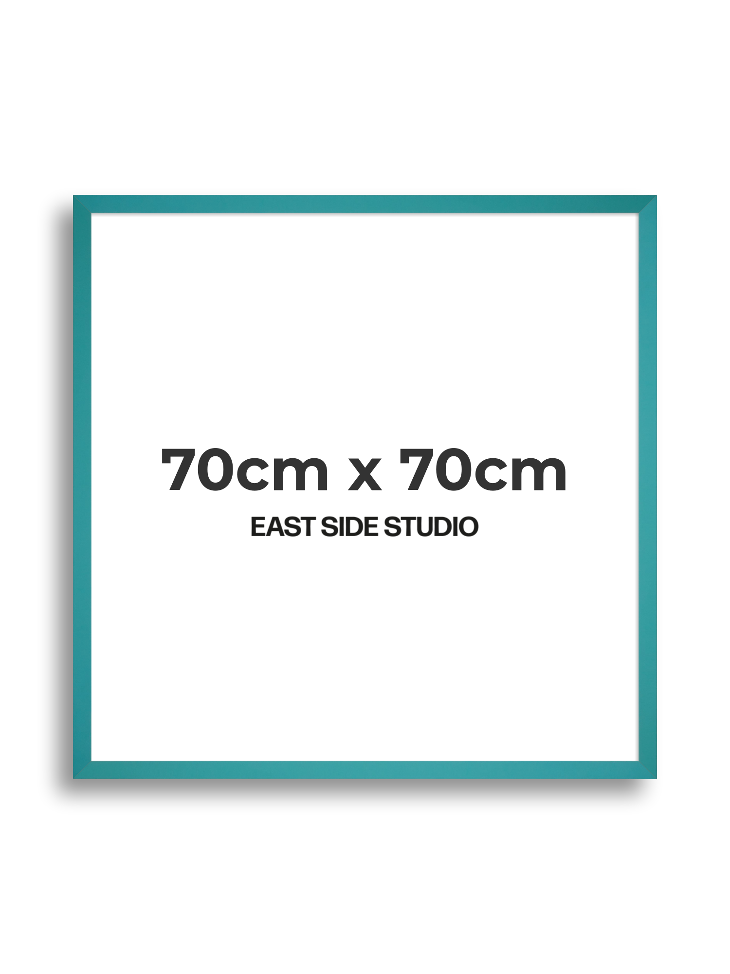 Aqua 70cm x 70cm picture frame