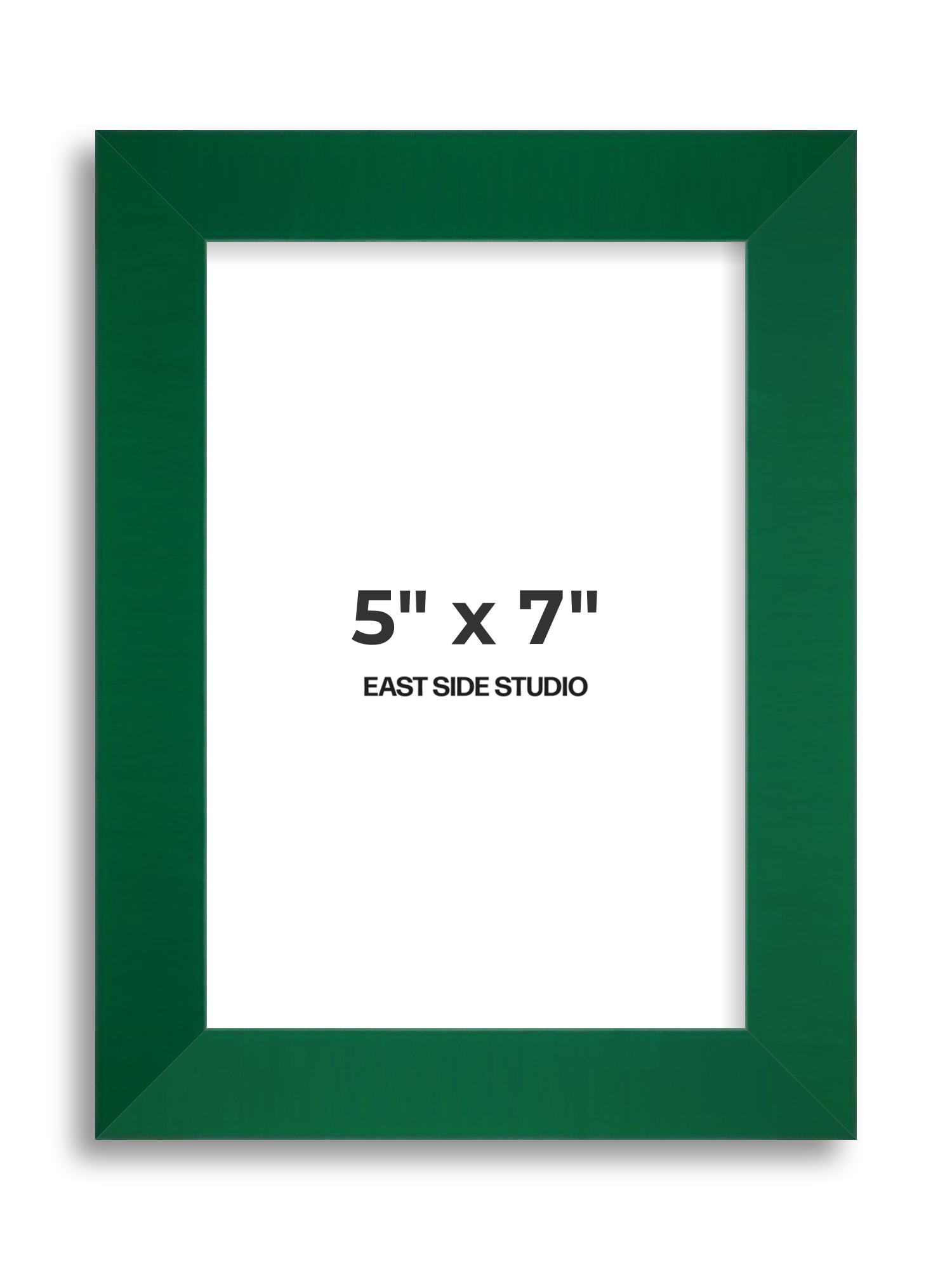 Emerald Green 5" x 7" picture frame