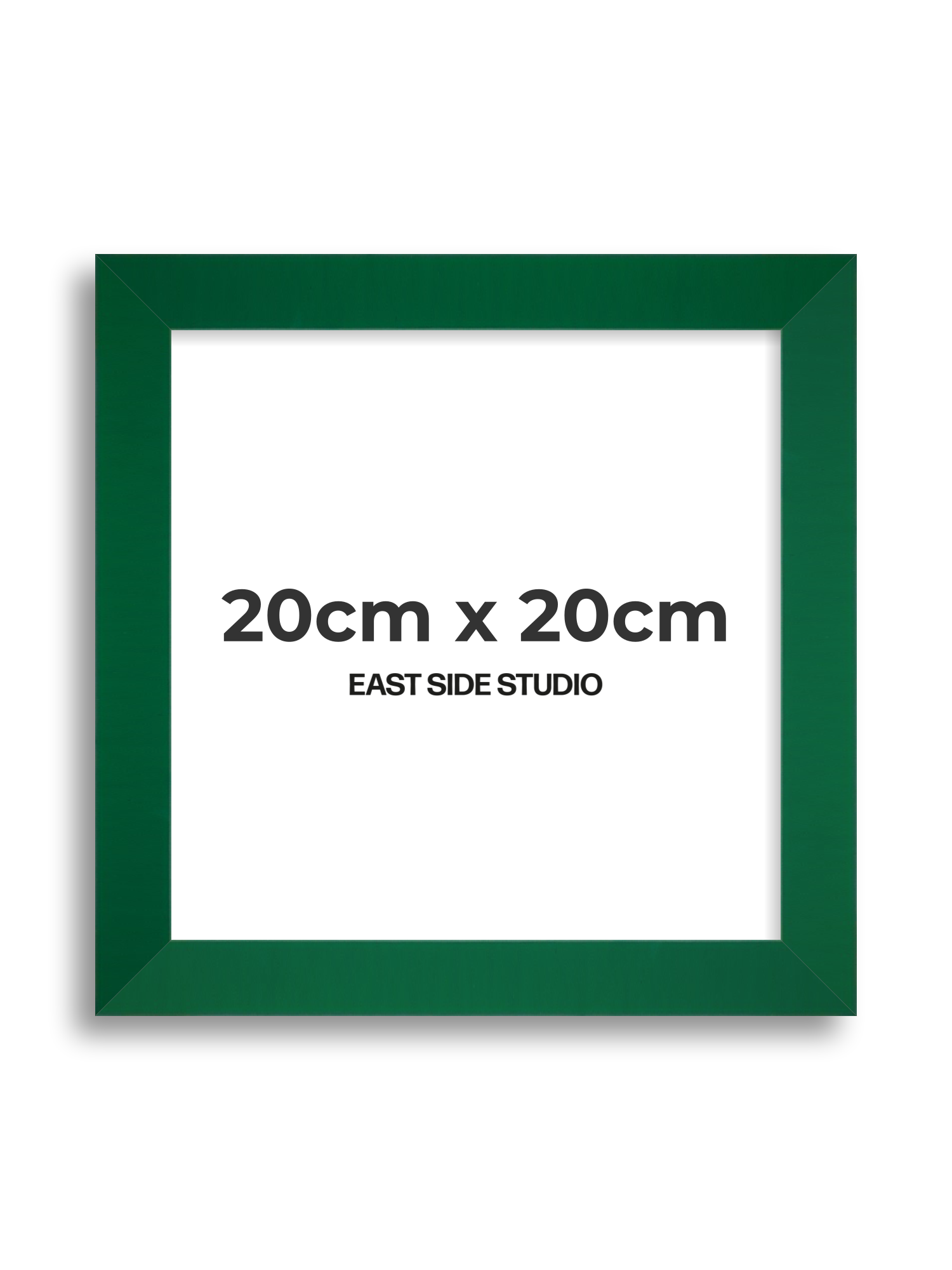 Emerald Green 20cm x 20cm picture frame